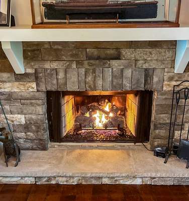 Real Fyre Gas Log Set