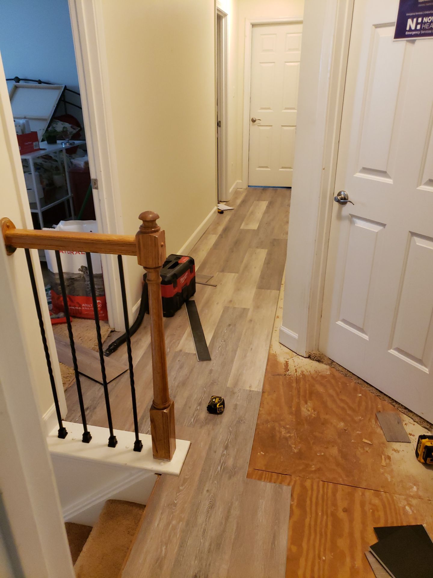 LVP Flooring Install! by A Step Above Handy LLC