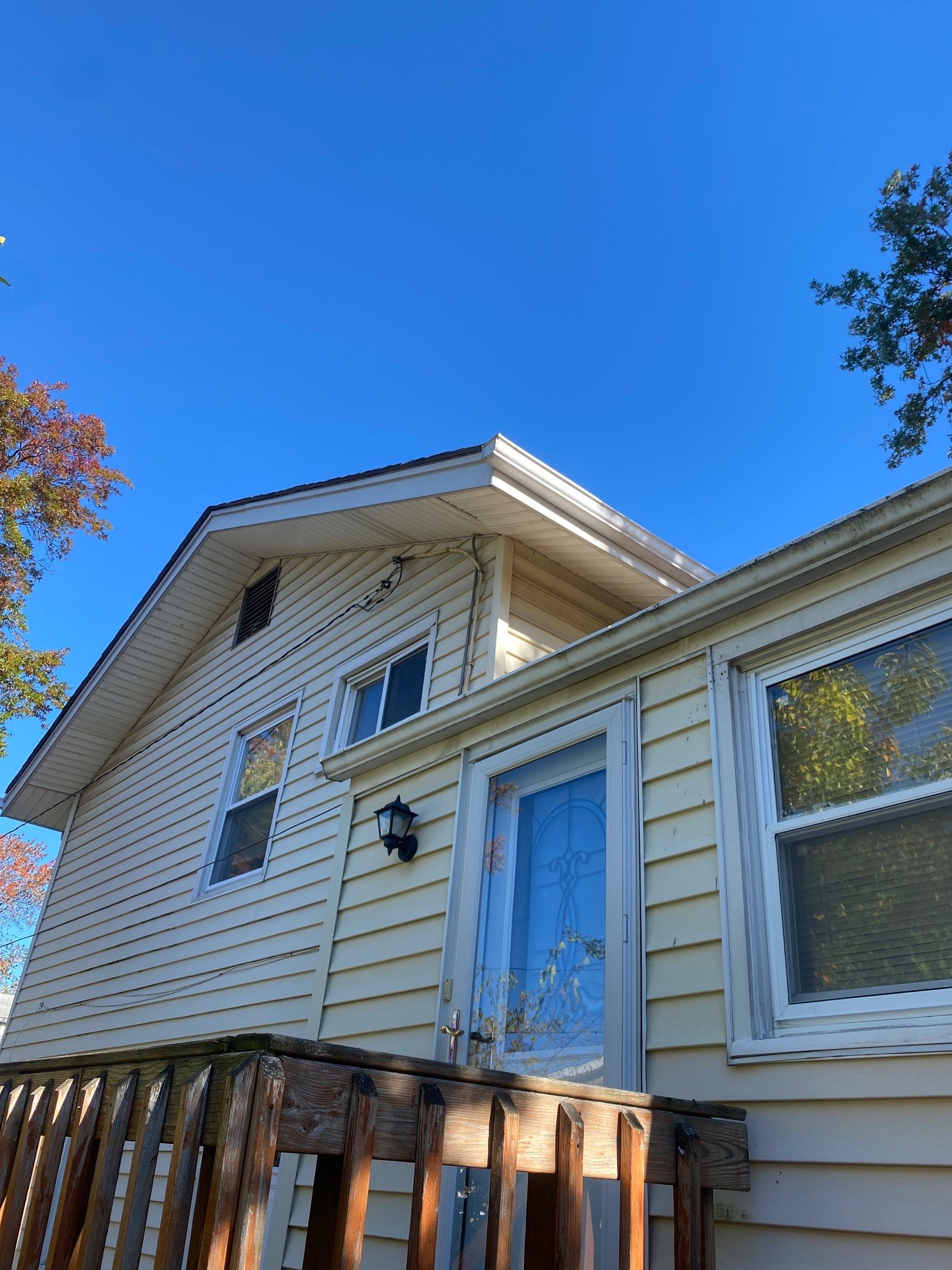 Clean and tighten gutter system.   by Above All Gutters 