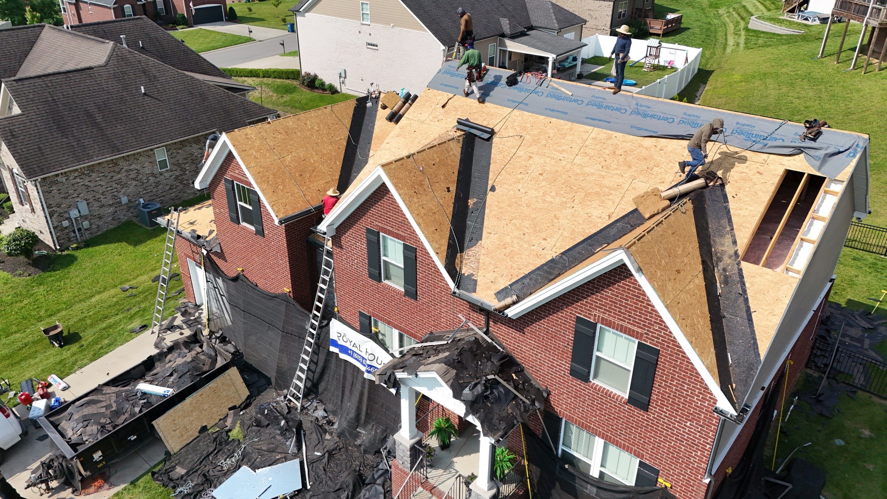 Espresso Re-Roof by Royal House LLC