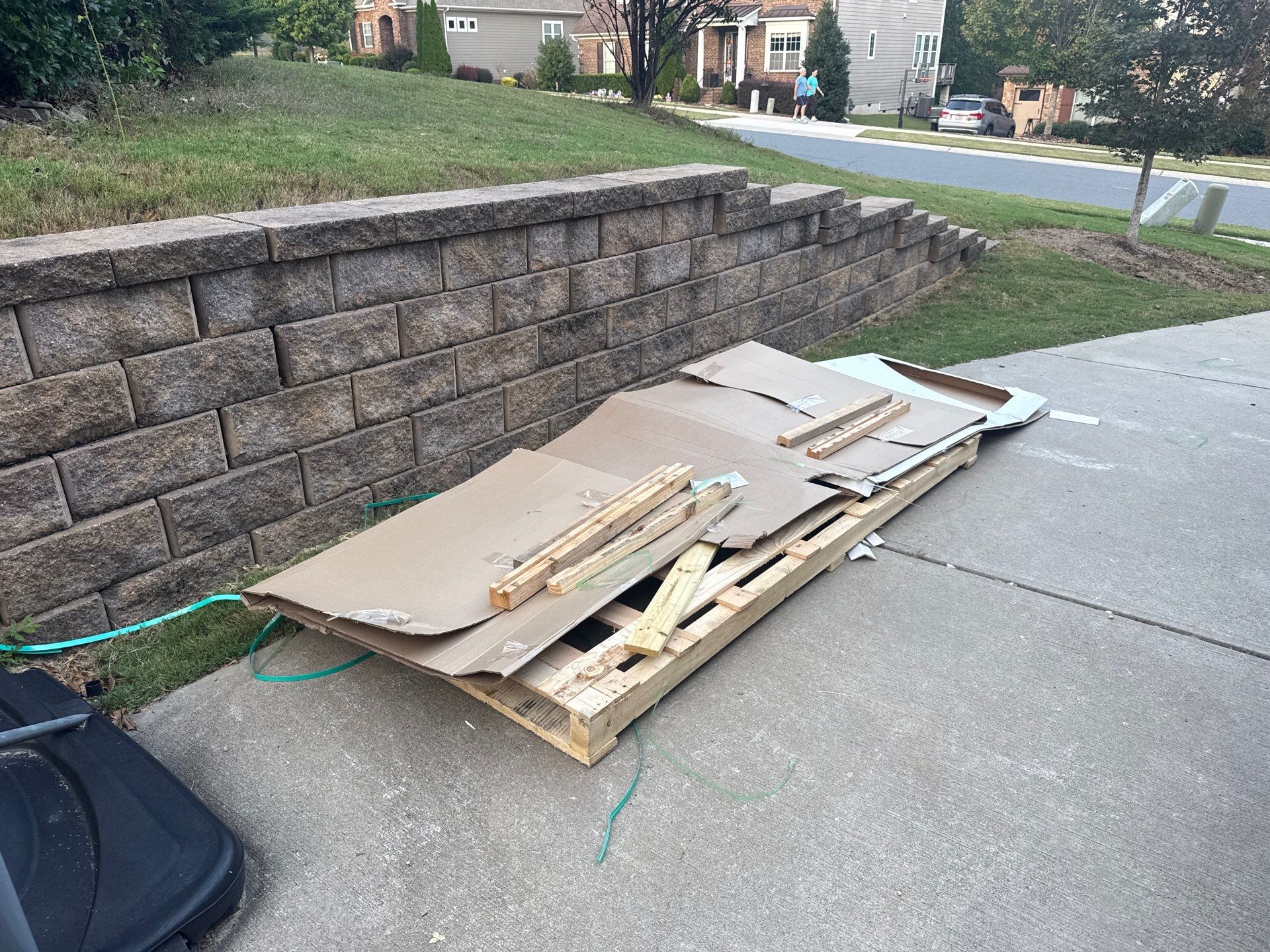 Project in Waxhaw by Badger Hauling