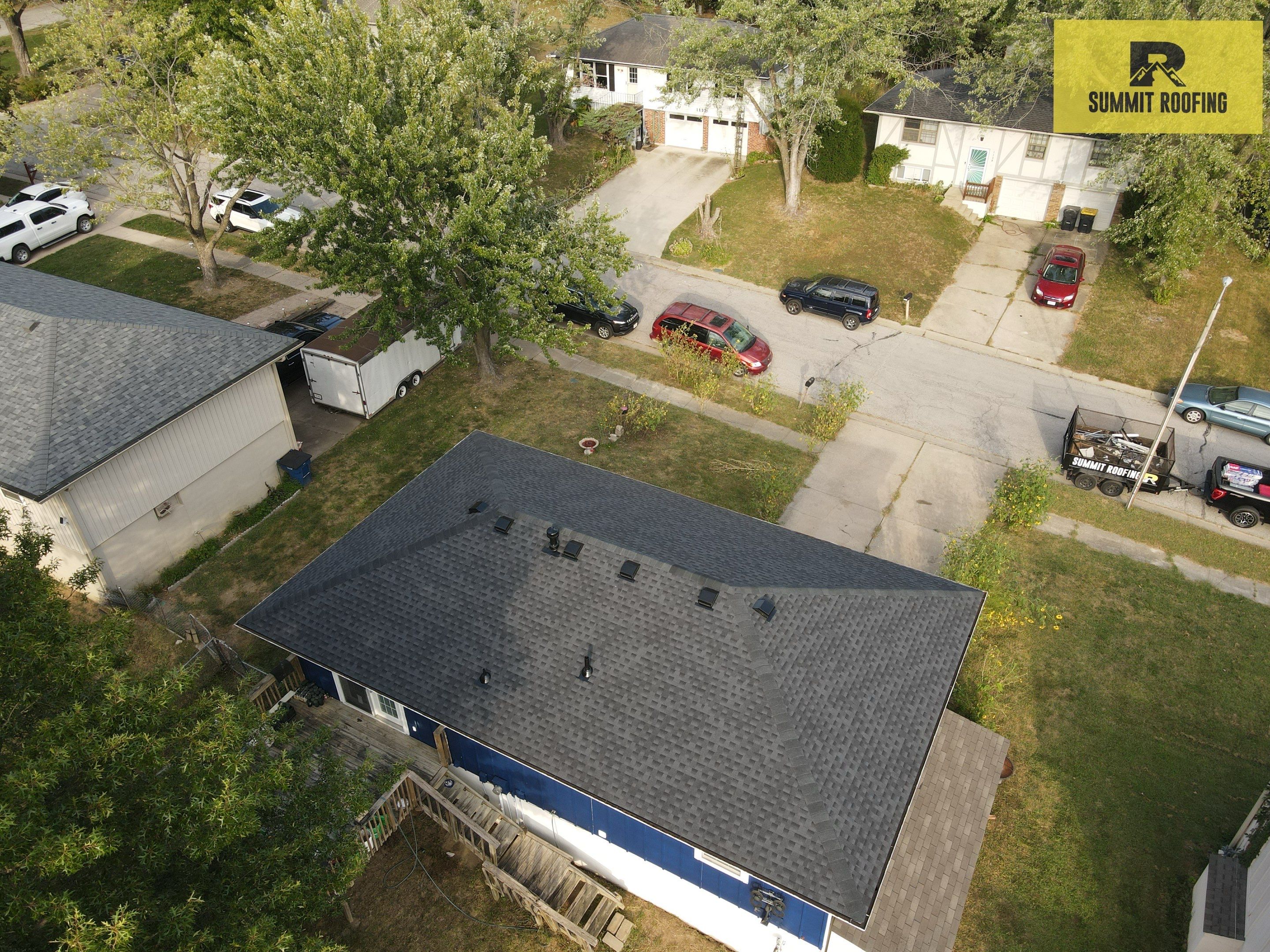 Residential Roof Replacement by Summit Roofing