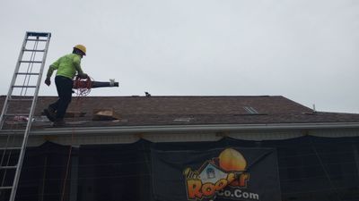 Residential Roofing Installation using Performance Shingles