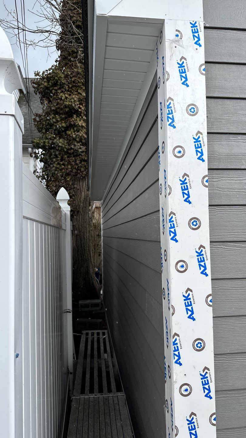 Siding Installation using Hardie Plank Aged Pewter by A Plus Exterior