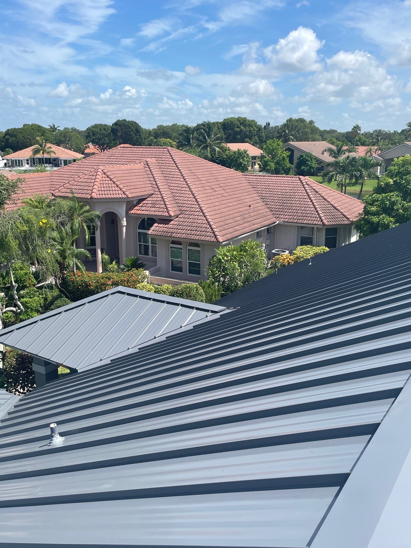 Residential Roofing Installation using MS Metals by First Due Roofing