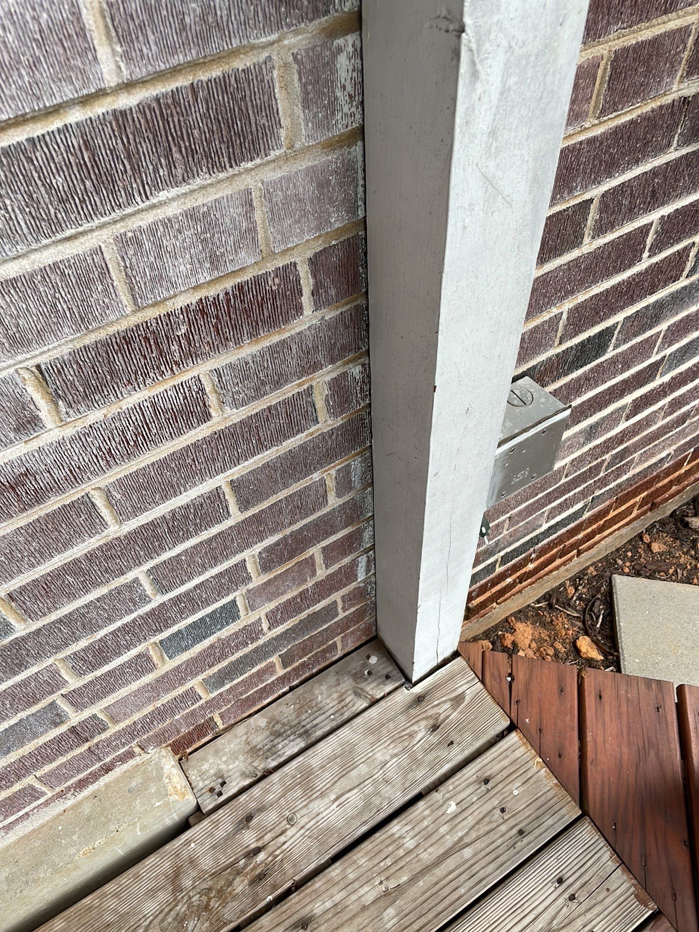 New walkway with stairs and a new front porch by Fairfax Contractors, LLC