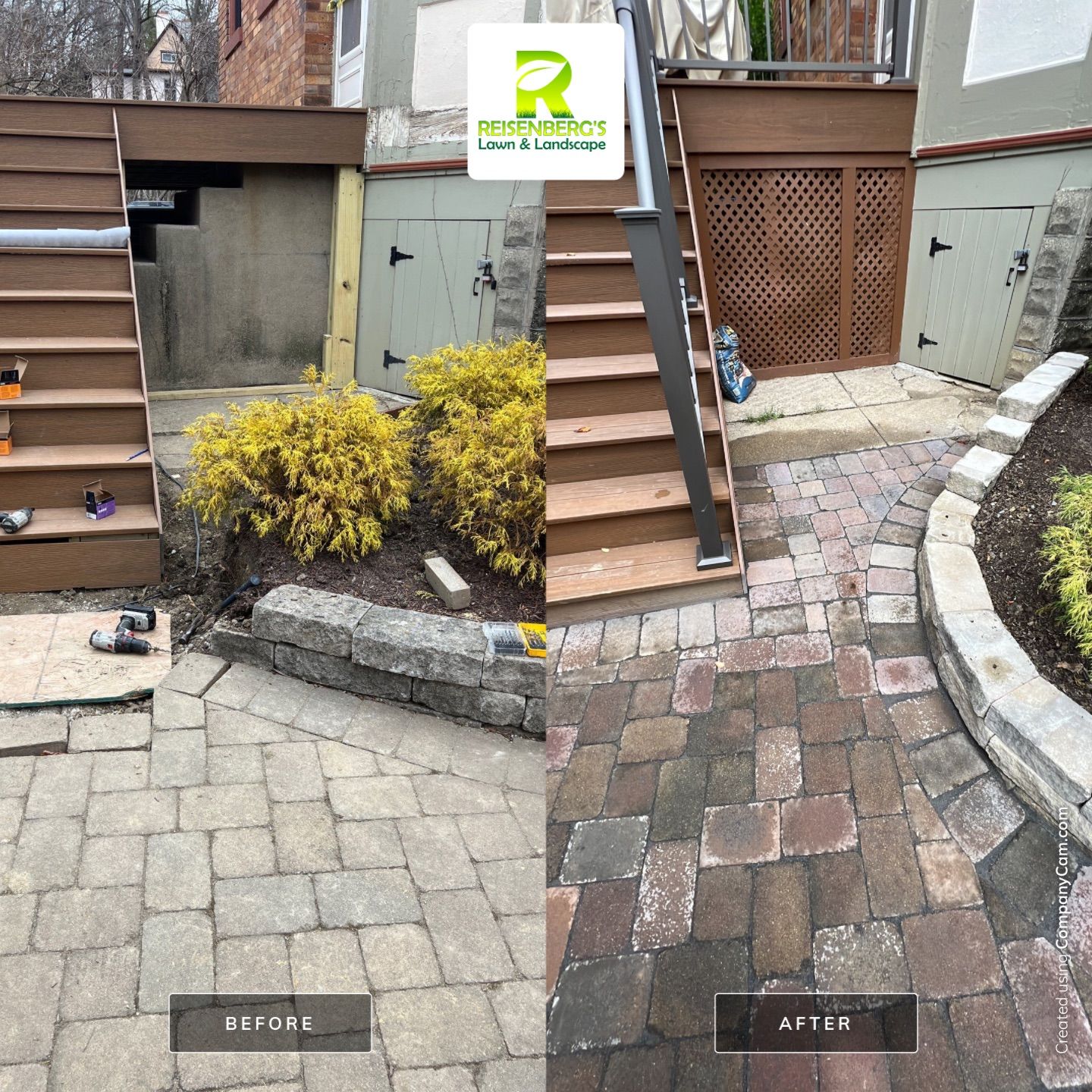Paver Patio & Dry Stack Wall Expansion by Reisenberg’s Lawn & Landscape, LLC