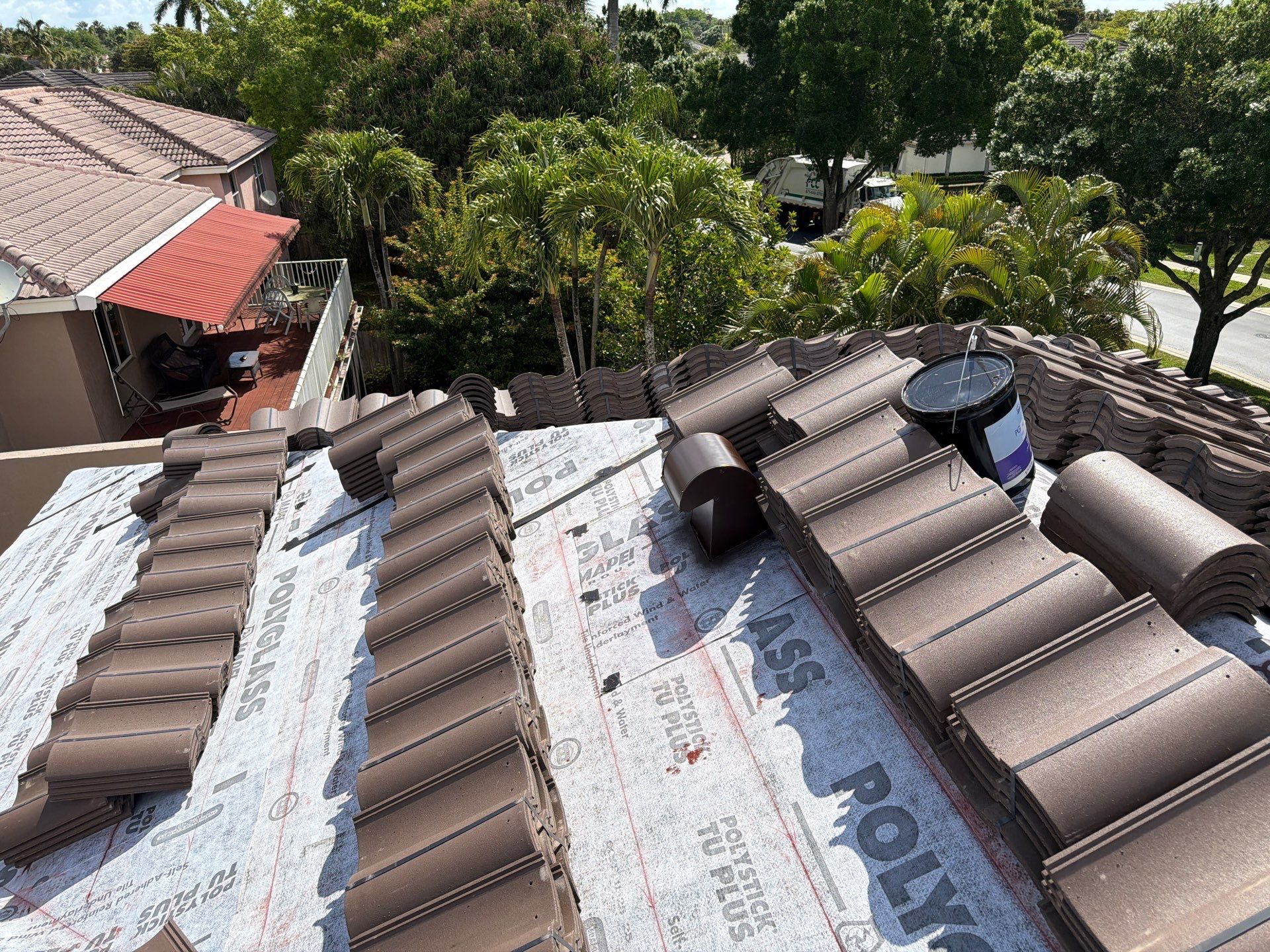 Residential Roofing Installation using WestLake Roofing Tile by BLUES BROTHERS ROOFING