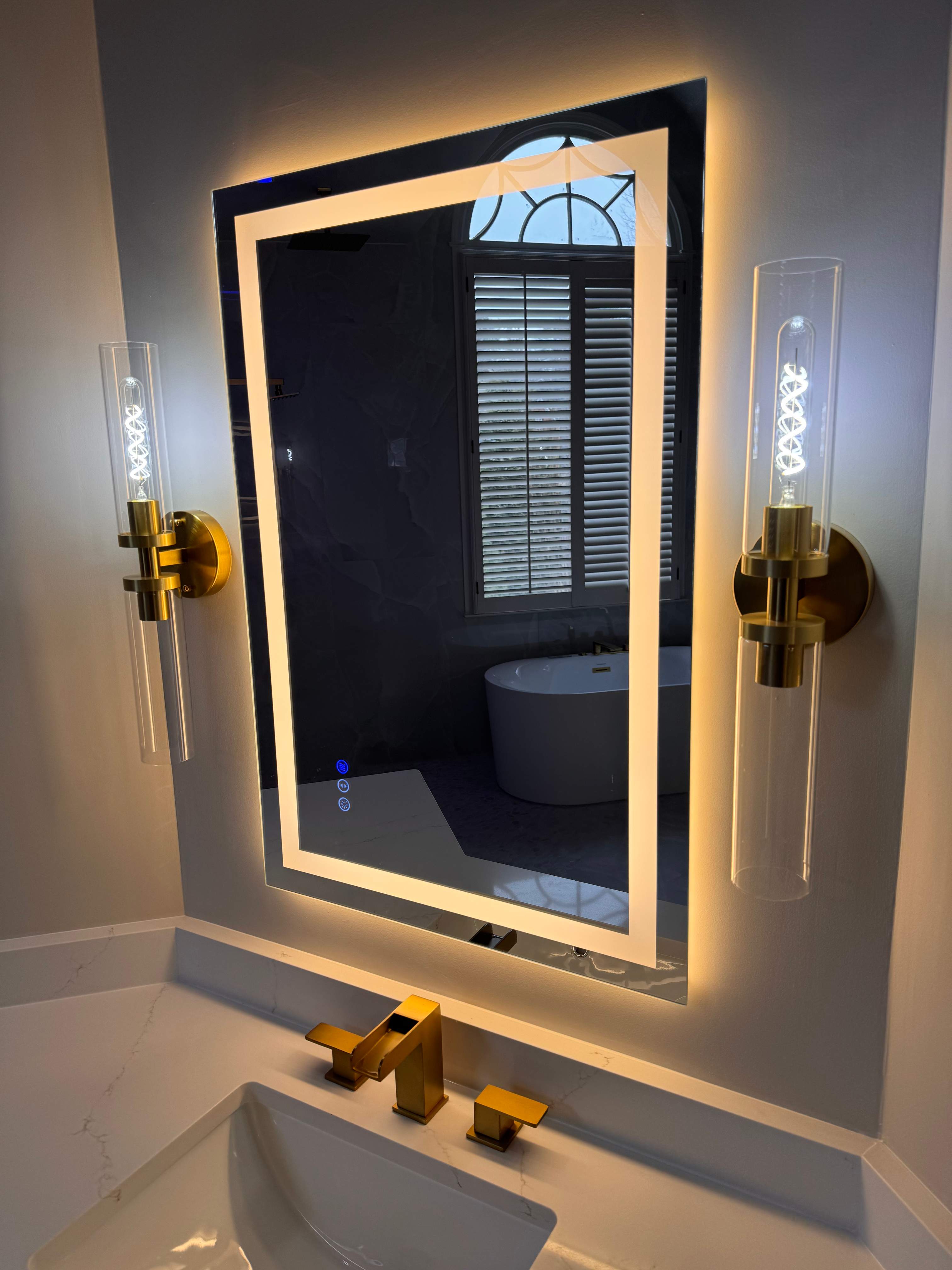 Master bathroom renovation by Prudencio