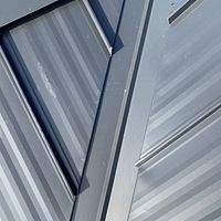 24ga 1.5" Mechanical Seam Matte Black by Total Roofing System The Metal Roof Experts