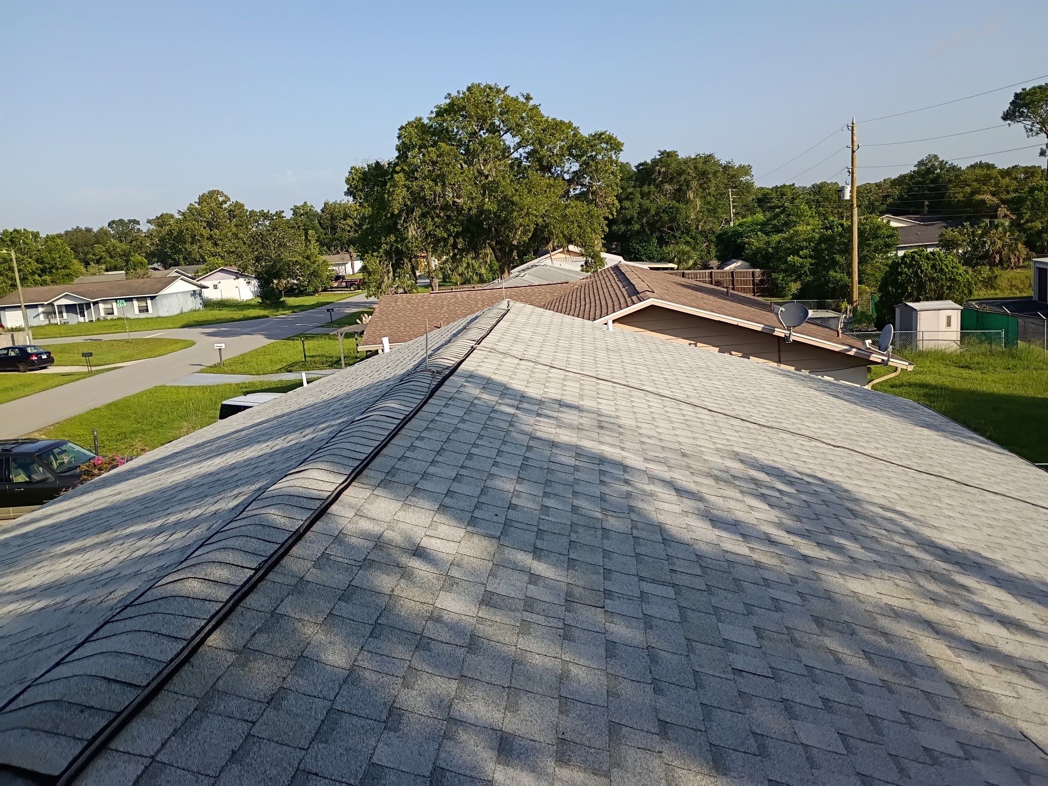 Residential Roof Installation With Atlas Pinnacle Pristine Shingles in Ocala by Pinnacle Roofing Group