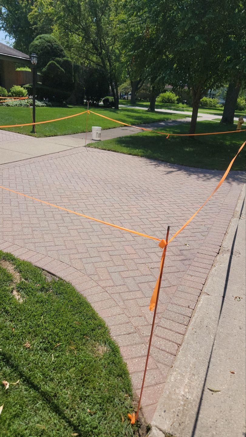 Brick paver clean, sand and seal.  using Surebond SB-1300 by Northern Power Washing LLC.
