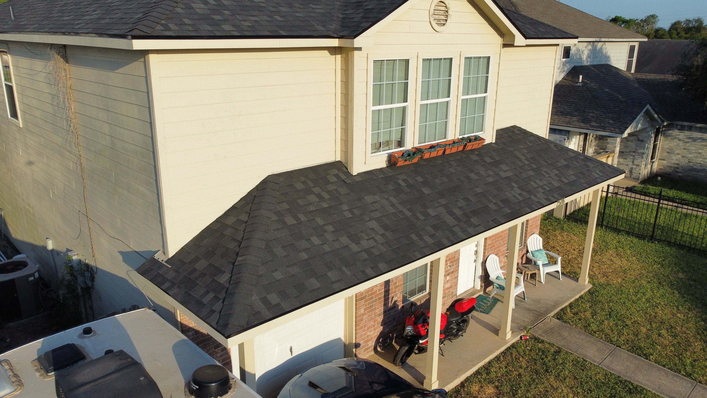 Mission Roof Project by Bison Roofing  