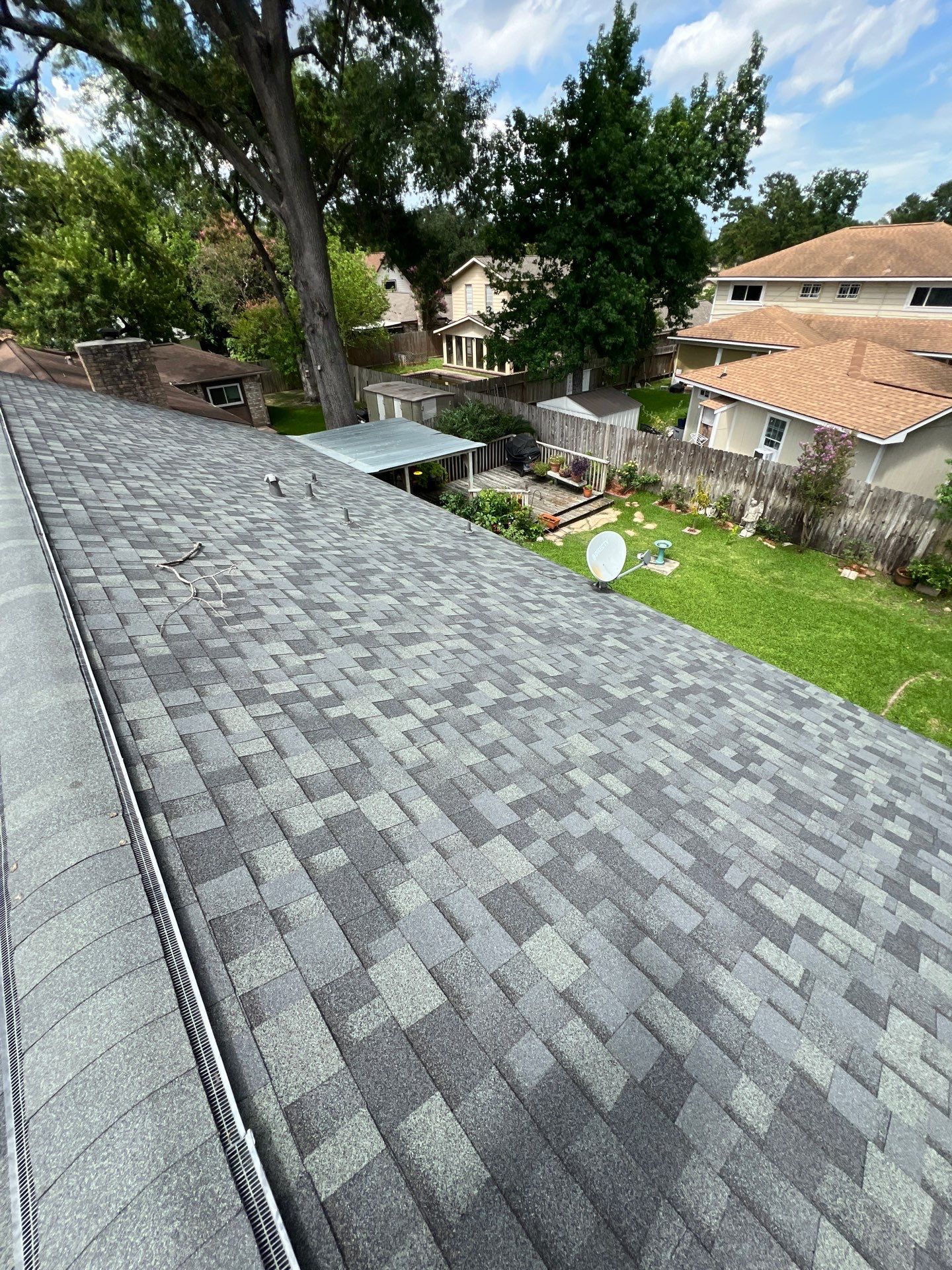 Residential Roofing Repair using Owen's Corning Duration (Lifetime) Shingles by Roof Repair Company