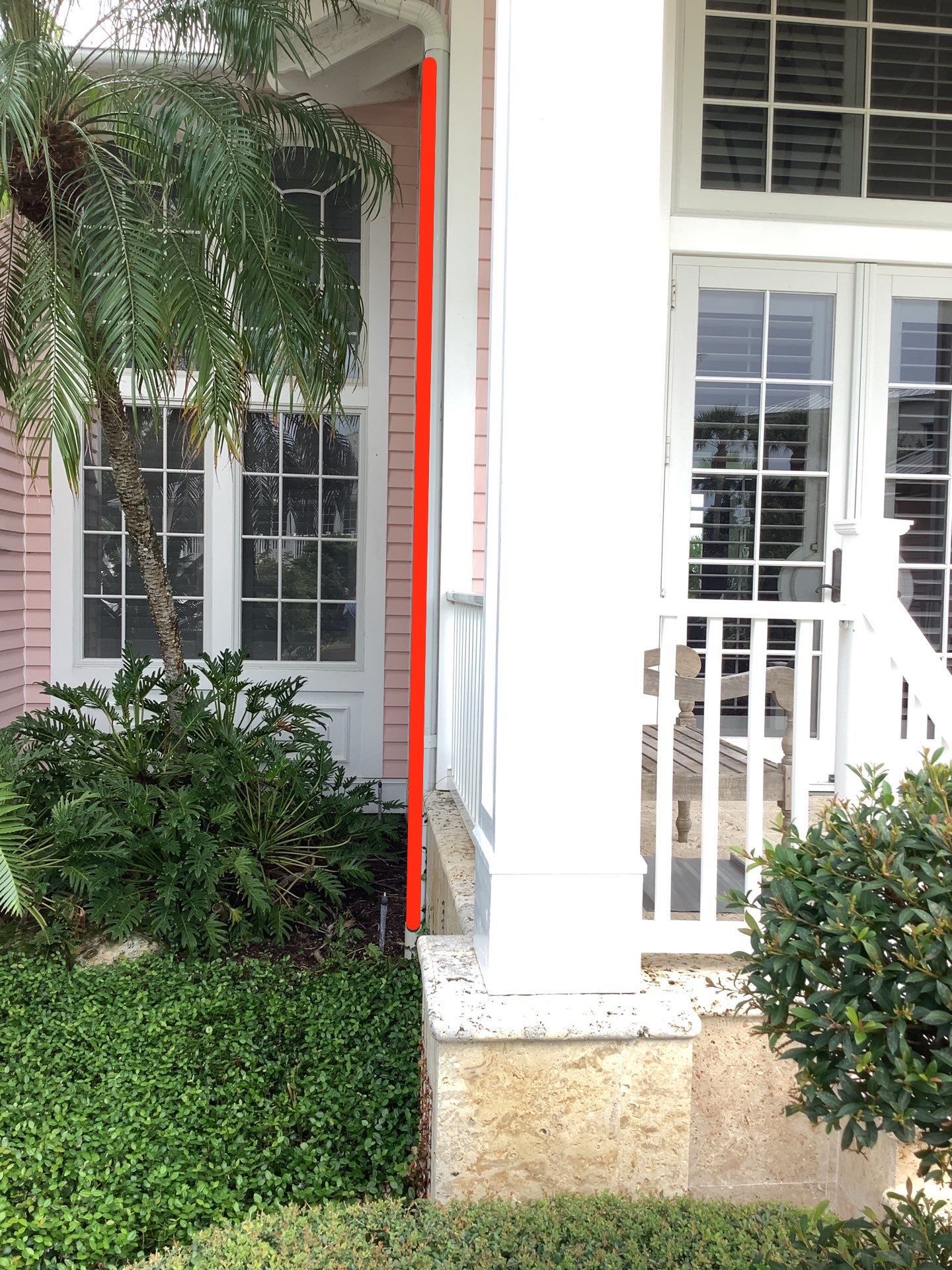 Half-Round Seamless Gutters in Boca Grande FL by Gutter Professors