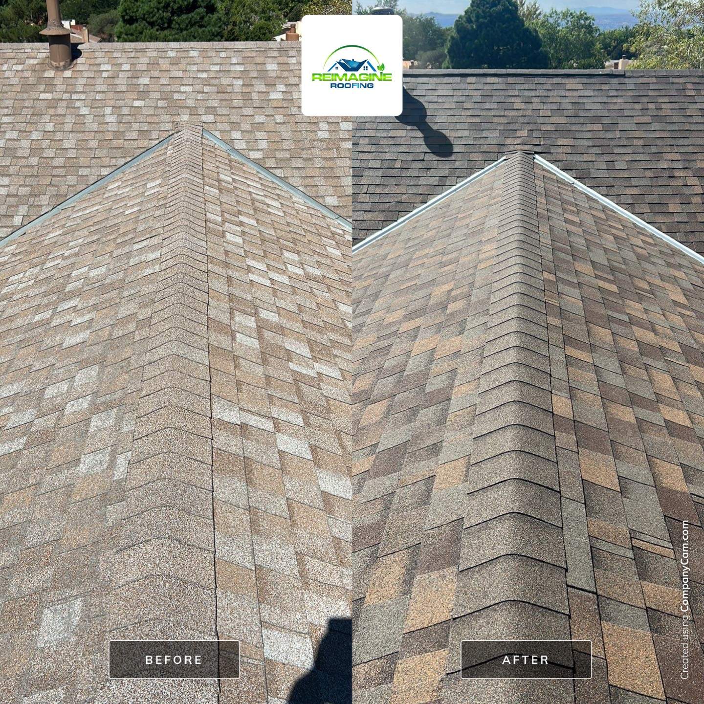 Brownwood Shingles by Reimagine Roofing