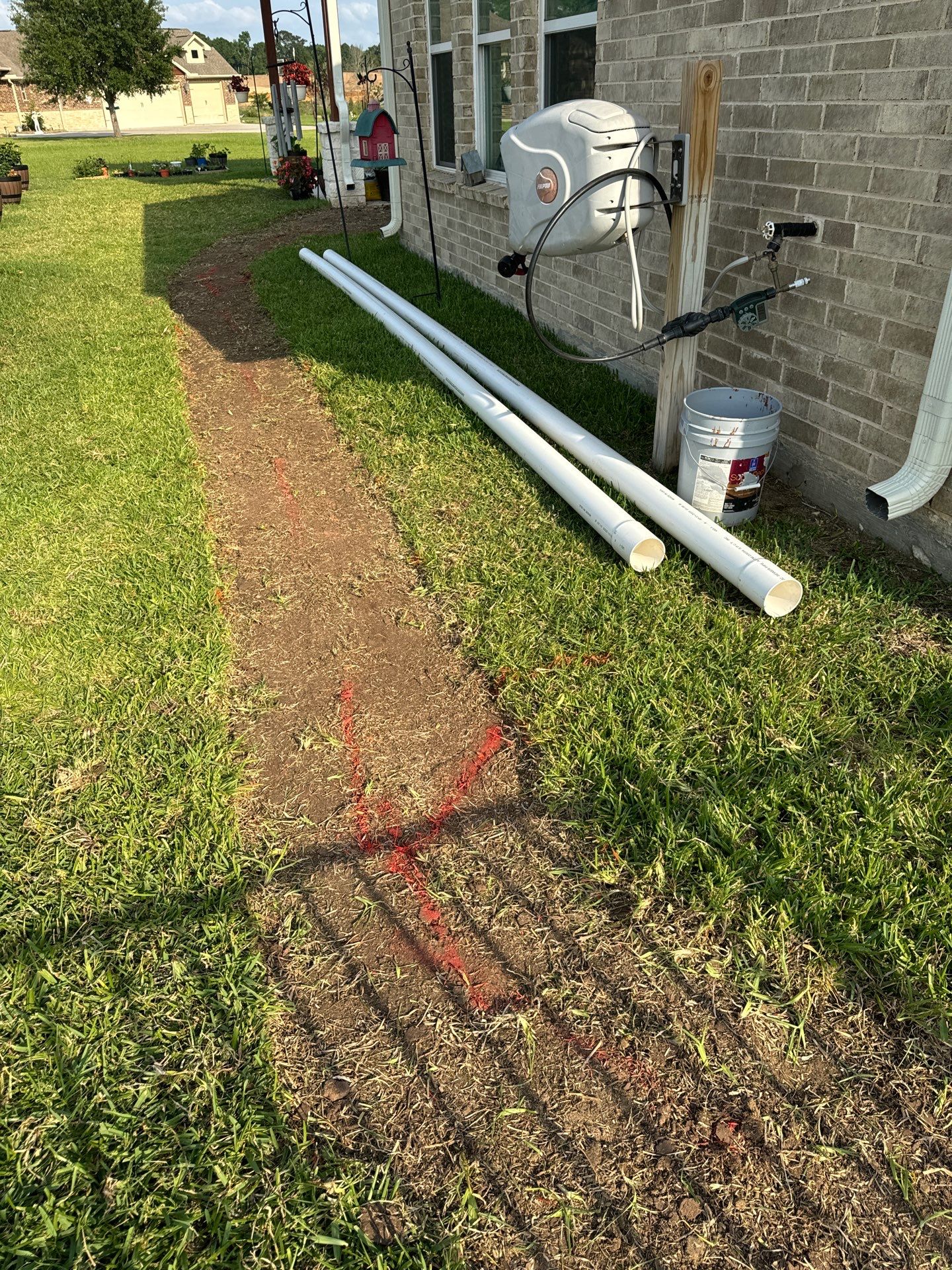 🌟 Mr. & Mrs. Wheeler’s Drainage & Landscape Transformation by Texas Urban Elements