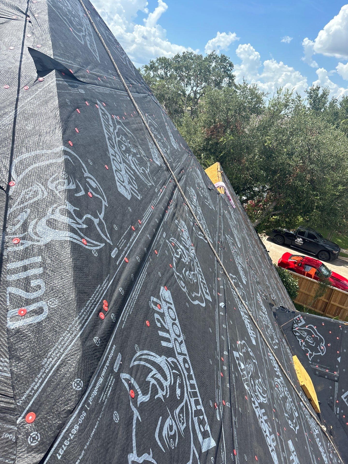 Residential Roofing Installation using Owen's Corning Duration (Lifetime) Shingles by Roof Repair Company