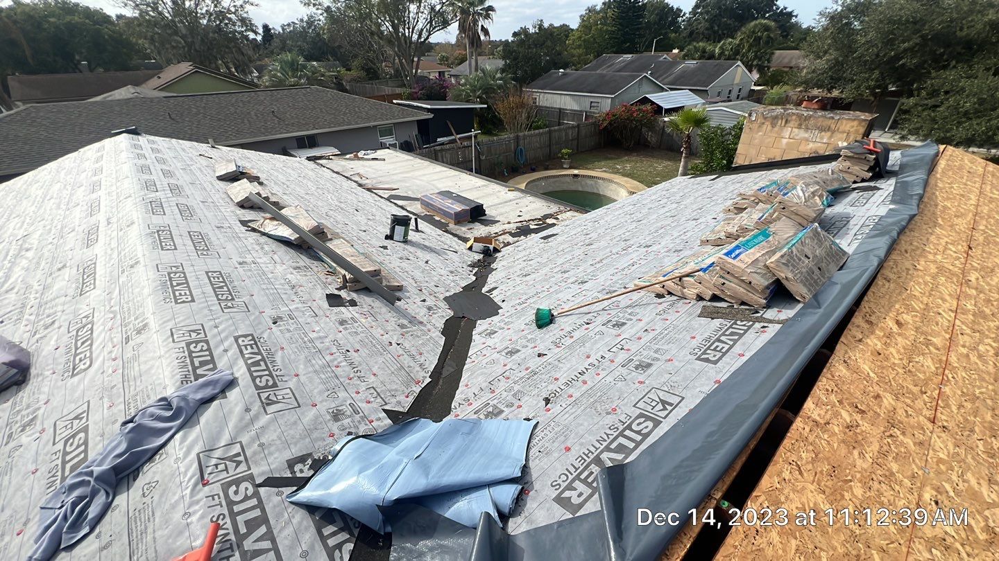 Project in Winter Park by Fortified Roofing Solutions Corp.