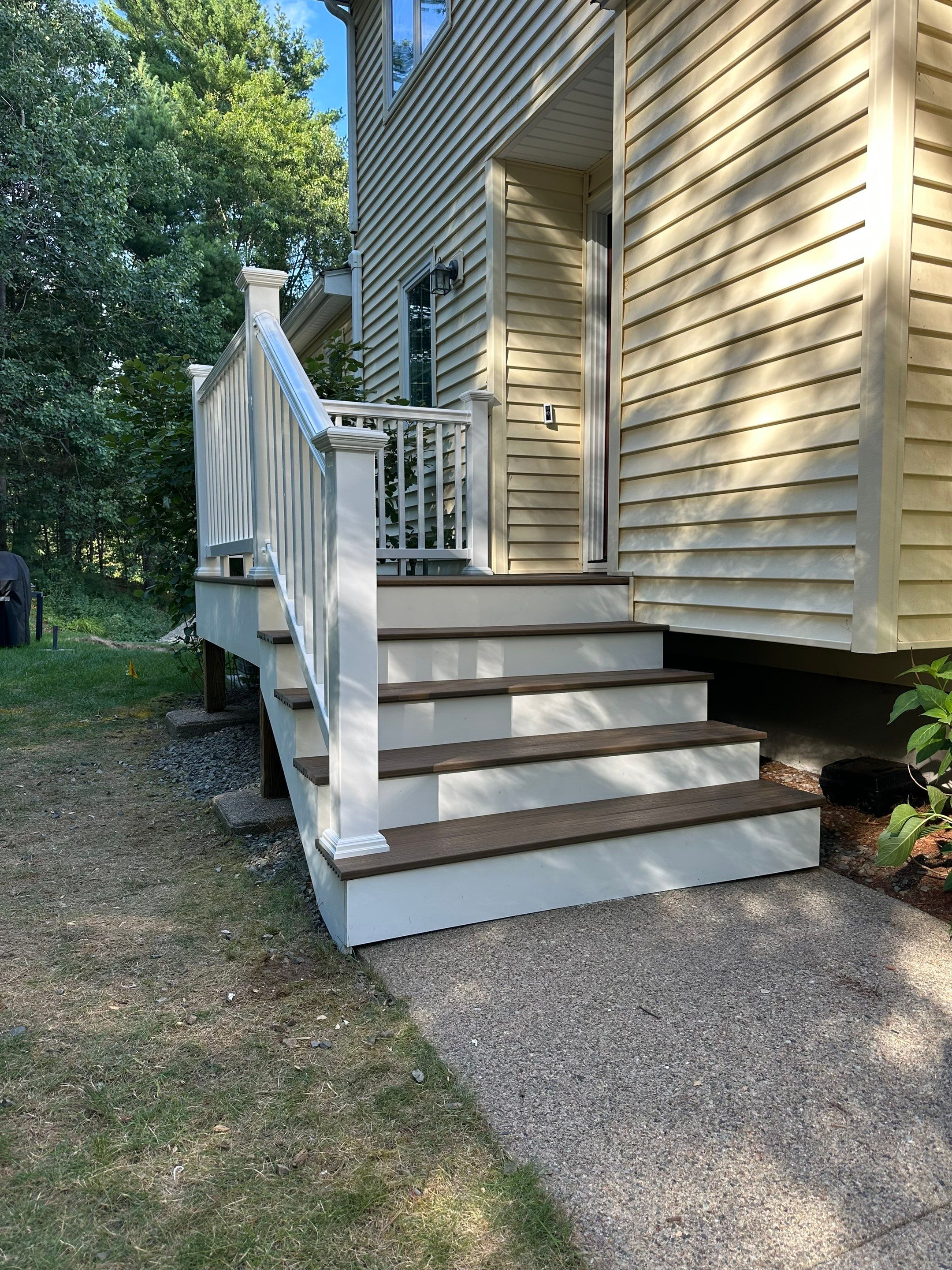 New Deck buit in Medfield MA by UBrothers Construction