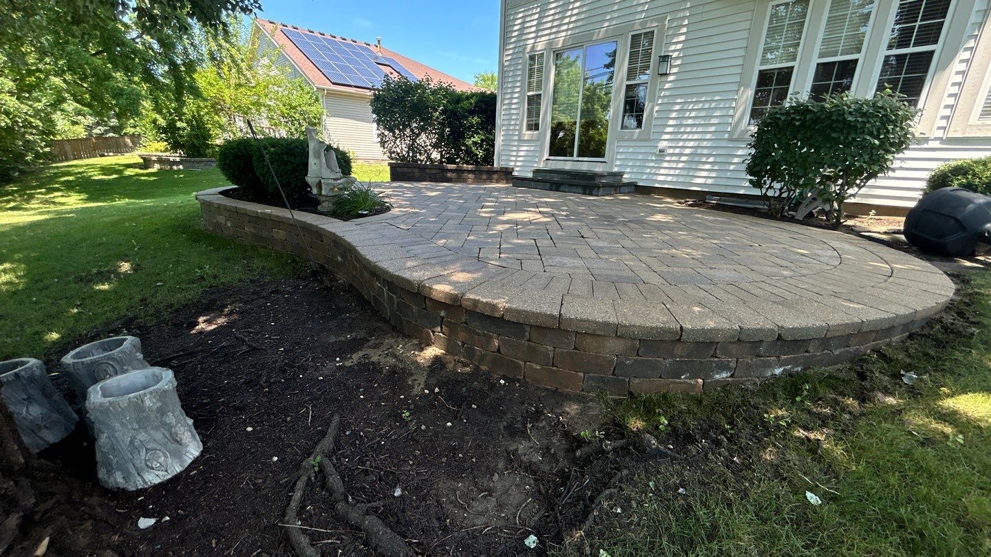 Brick paver clean, sand and seal.  using Surebond SB-1300 by Northern Power Washing LLC.