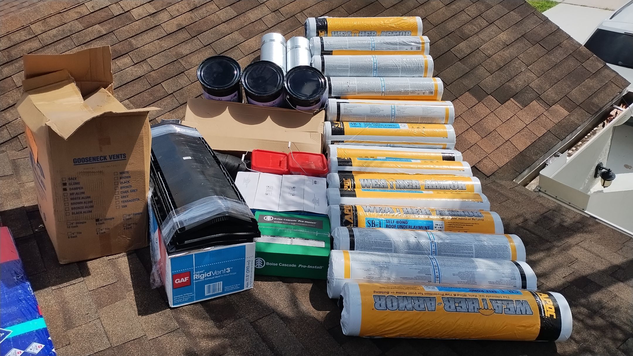 Residential Roofing Installation using GAF by BLUES BROTHERS ROOFING