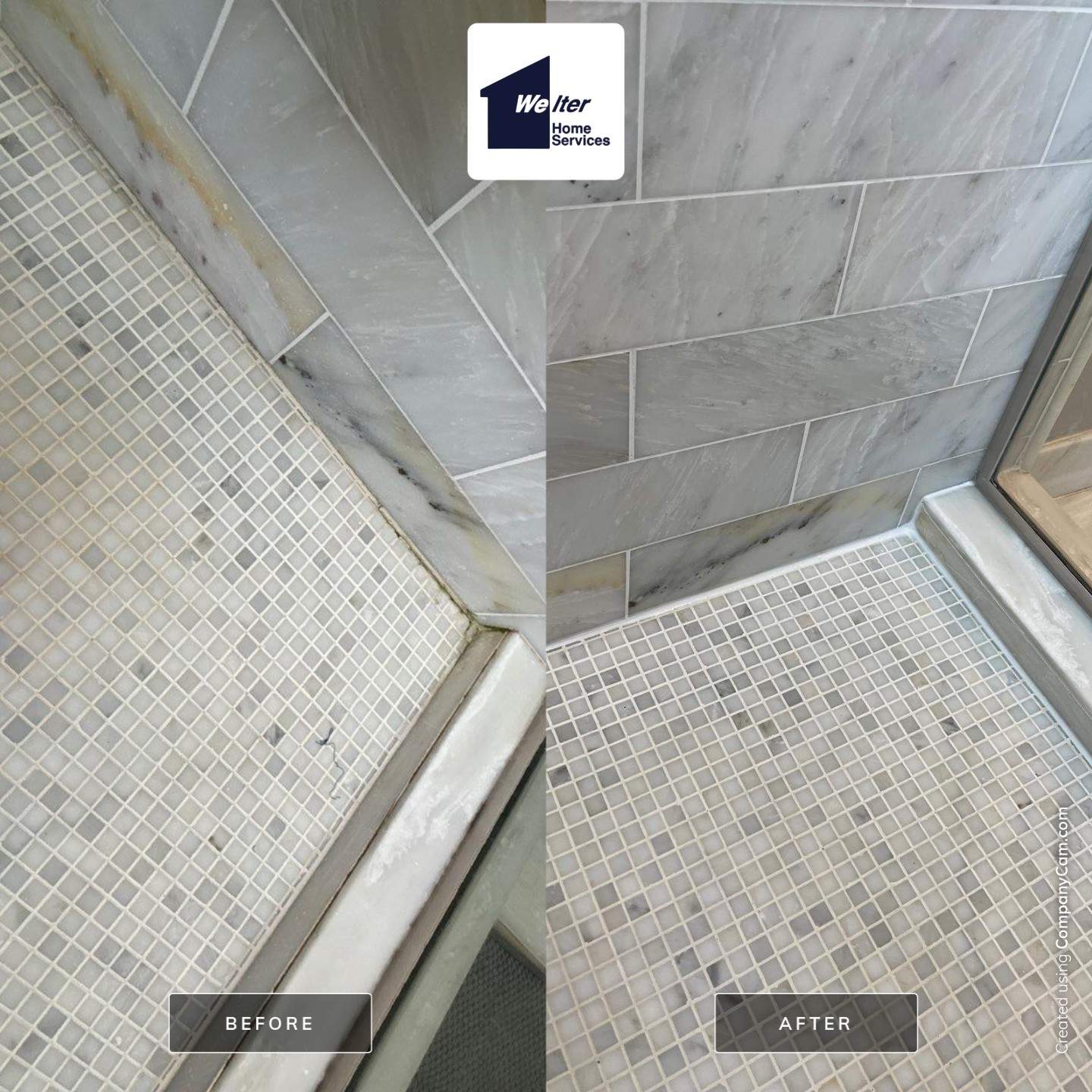 Shower Grouting & Caulking by Welter Home Services