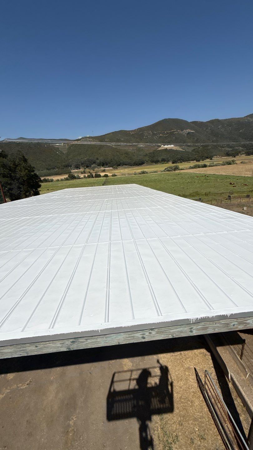 Metal Roof Silicone Coating and Structural Repair in San Ysabel by Reliable Roofing San Diego Inc.