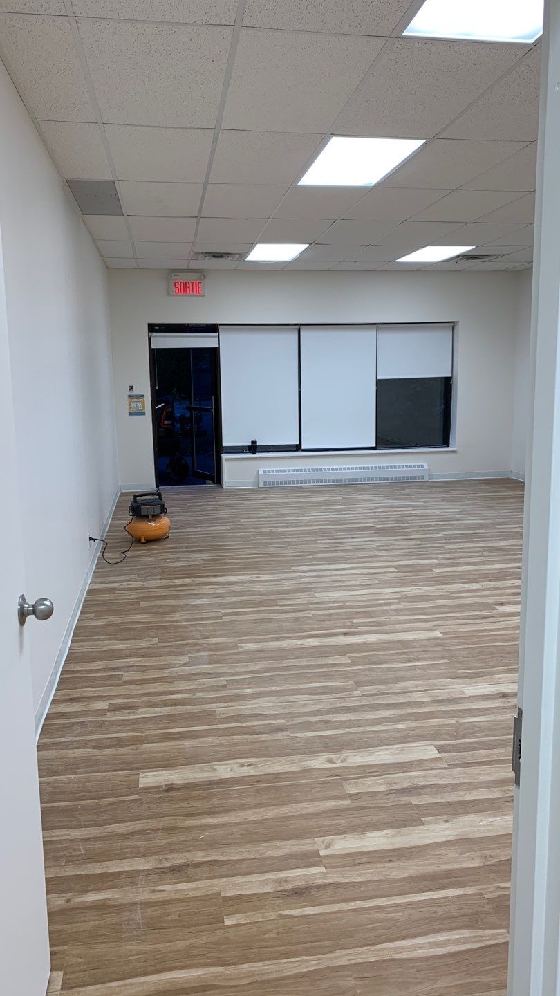 Floor Installation by Eco-Nature Construction Inc.