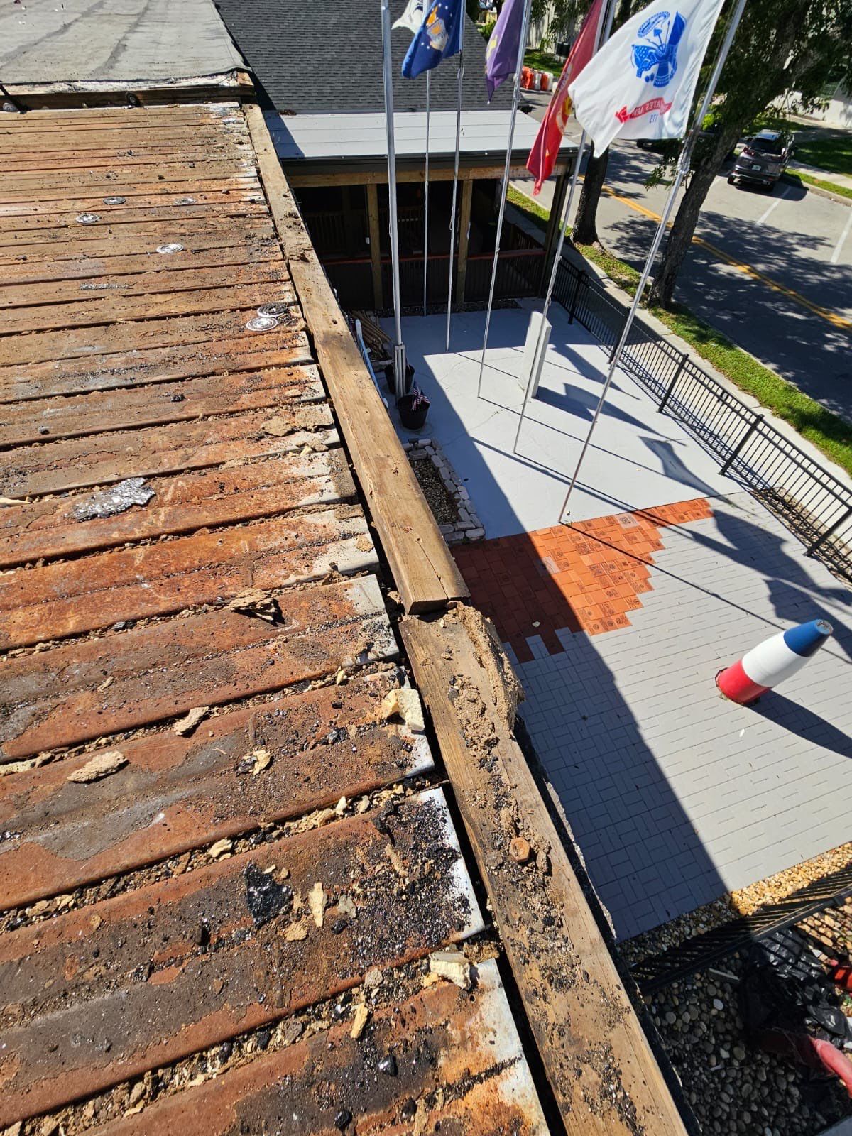 Commercial Roofing Installation using BUR by Four Peaks Roofing
