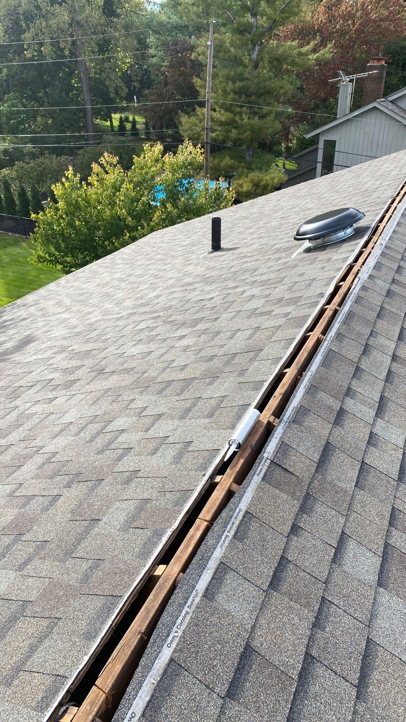 Residential Roofing Installation using Owens Corning Duration Driftwood by Absolute Roofing and Construction