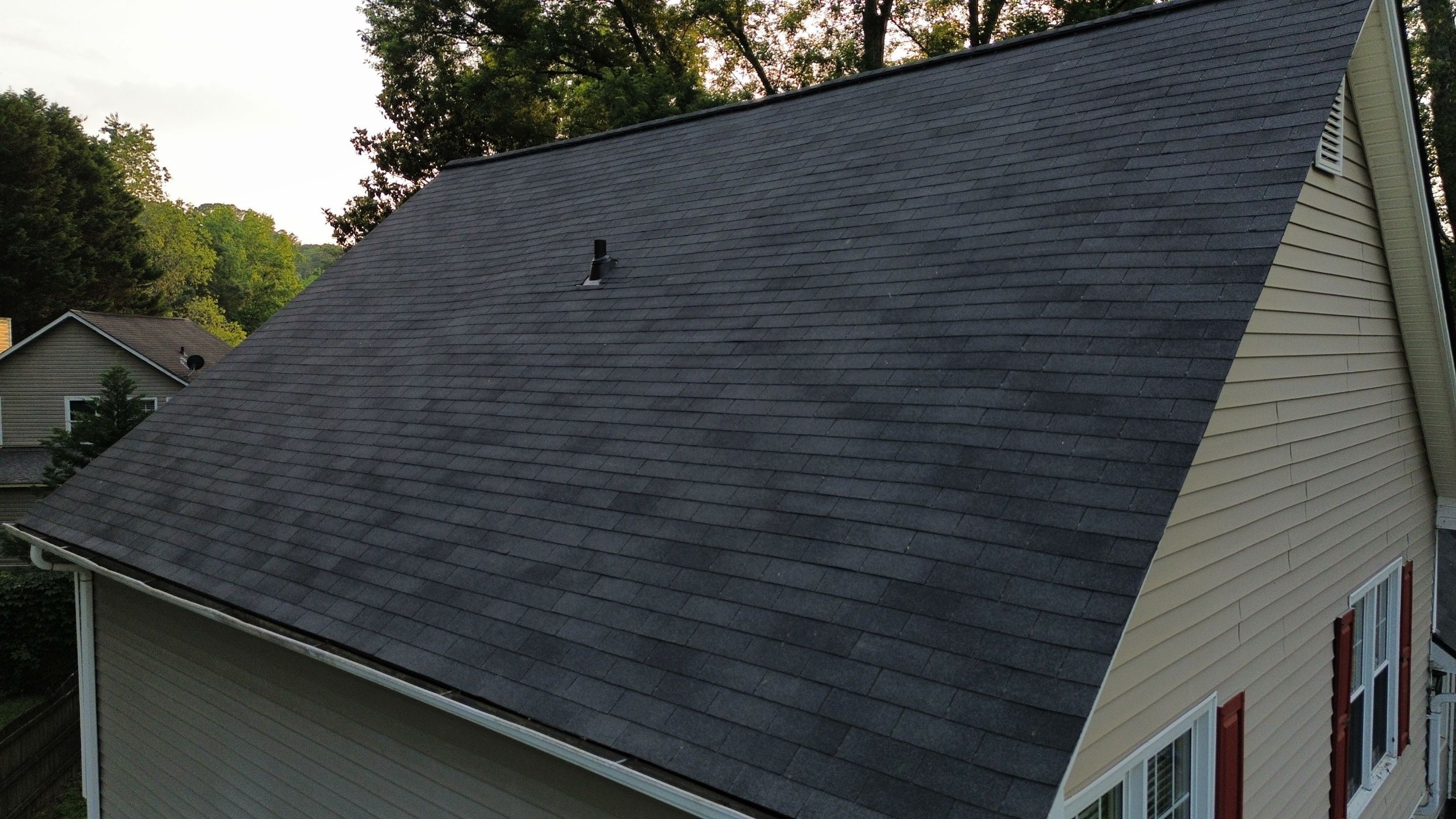 Kennesaw, GA Roof Replacement CertainTeed Landmark Moire Black by Reset Roofing