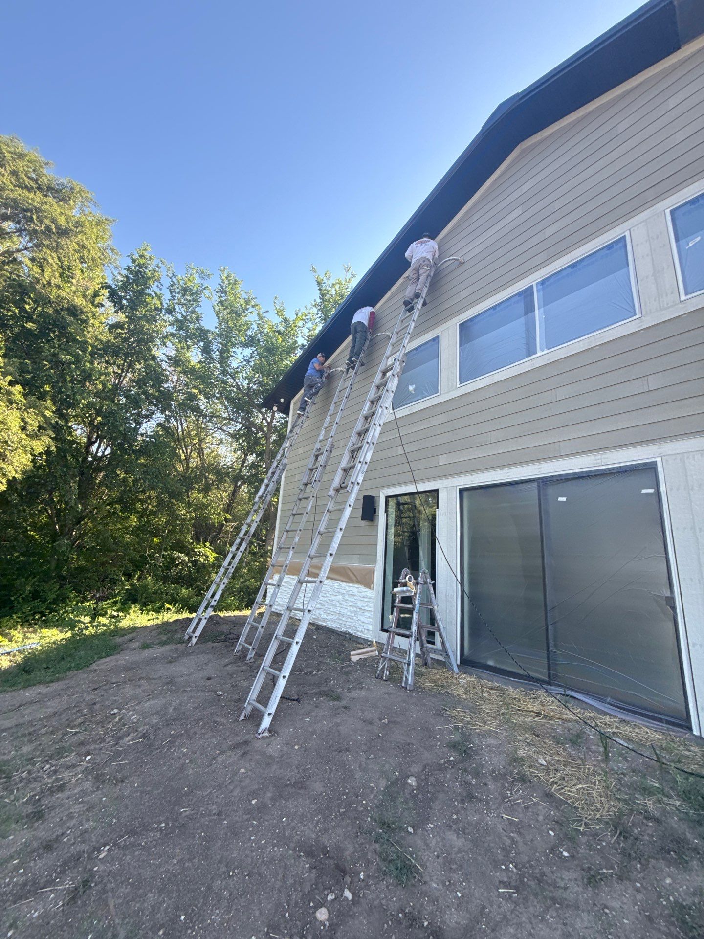 New Build Exterior by Midwest Paint LLC