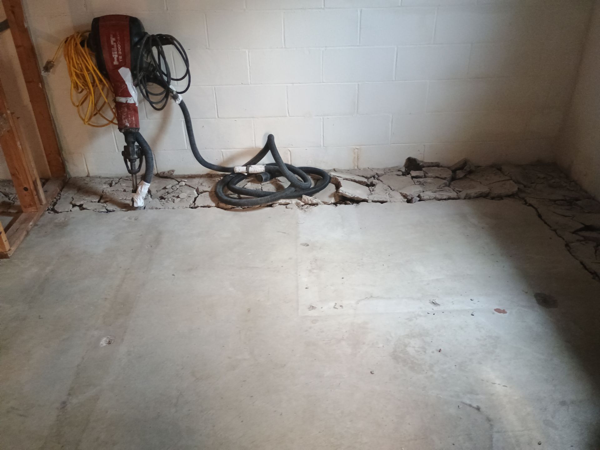 Tying Into an Existing Drain Tile System for Alec by Waterproofing Northeast
