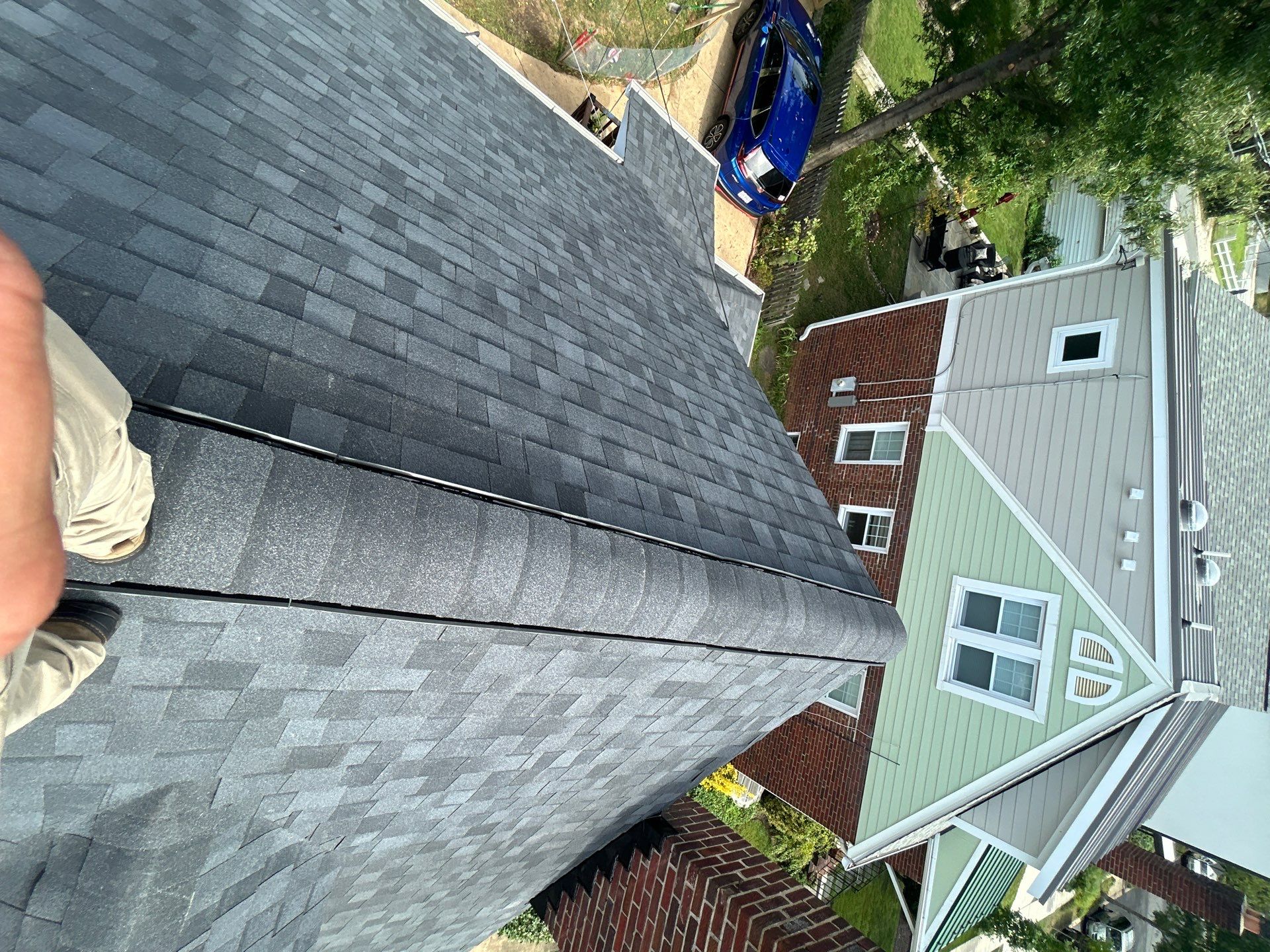 Arlington: Roof Replacement with CertainTeed Landmark Pro Designer Shingles in Max Def Moire Black by RM Banning, Inc.