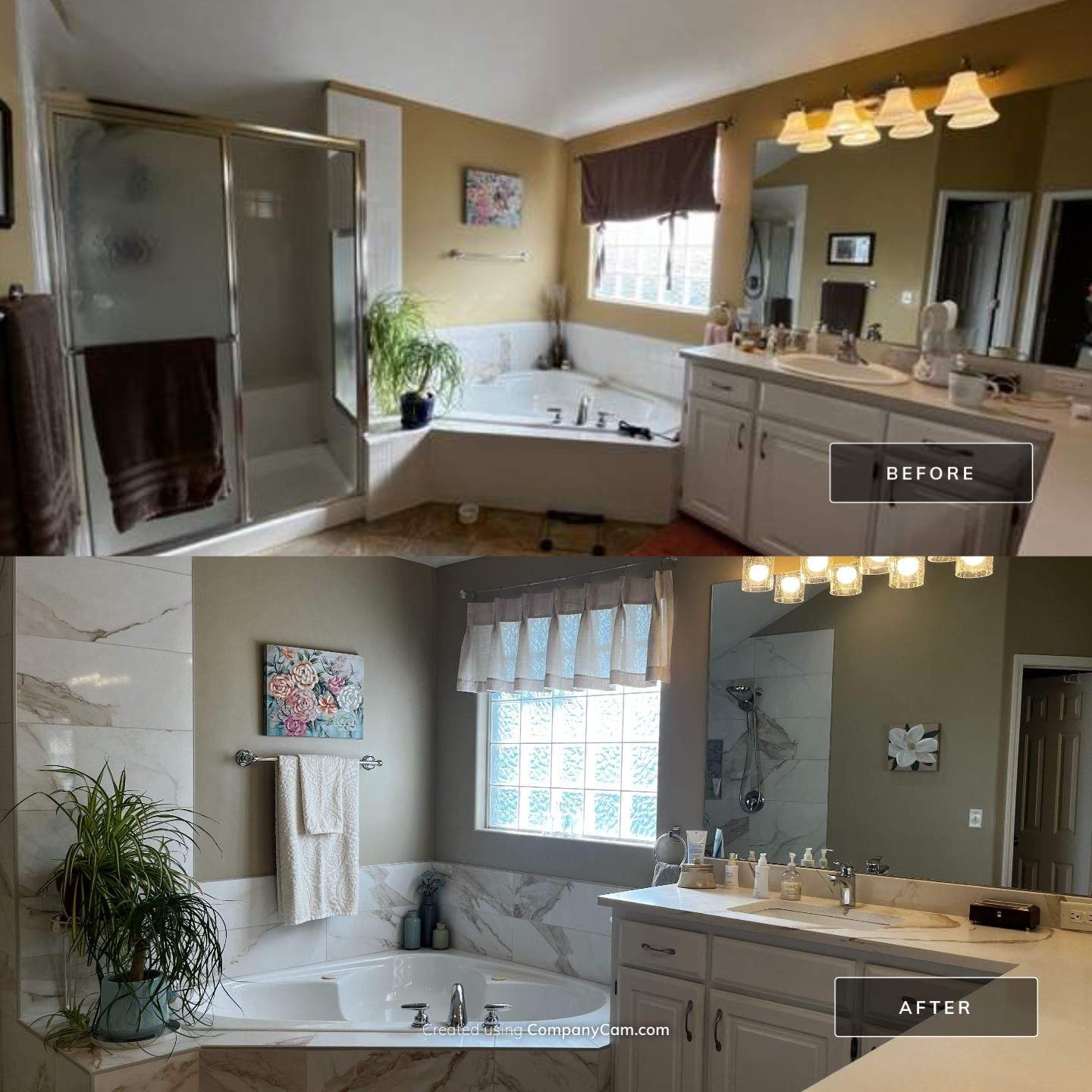 Bathroom in Omaha by Bennett Design + Build