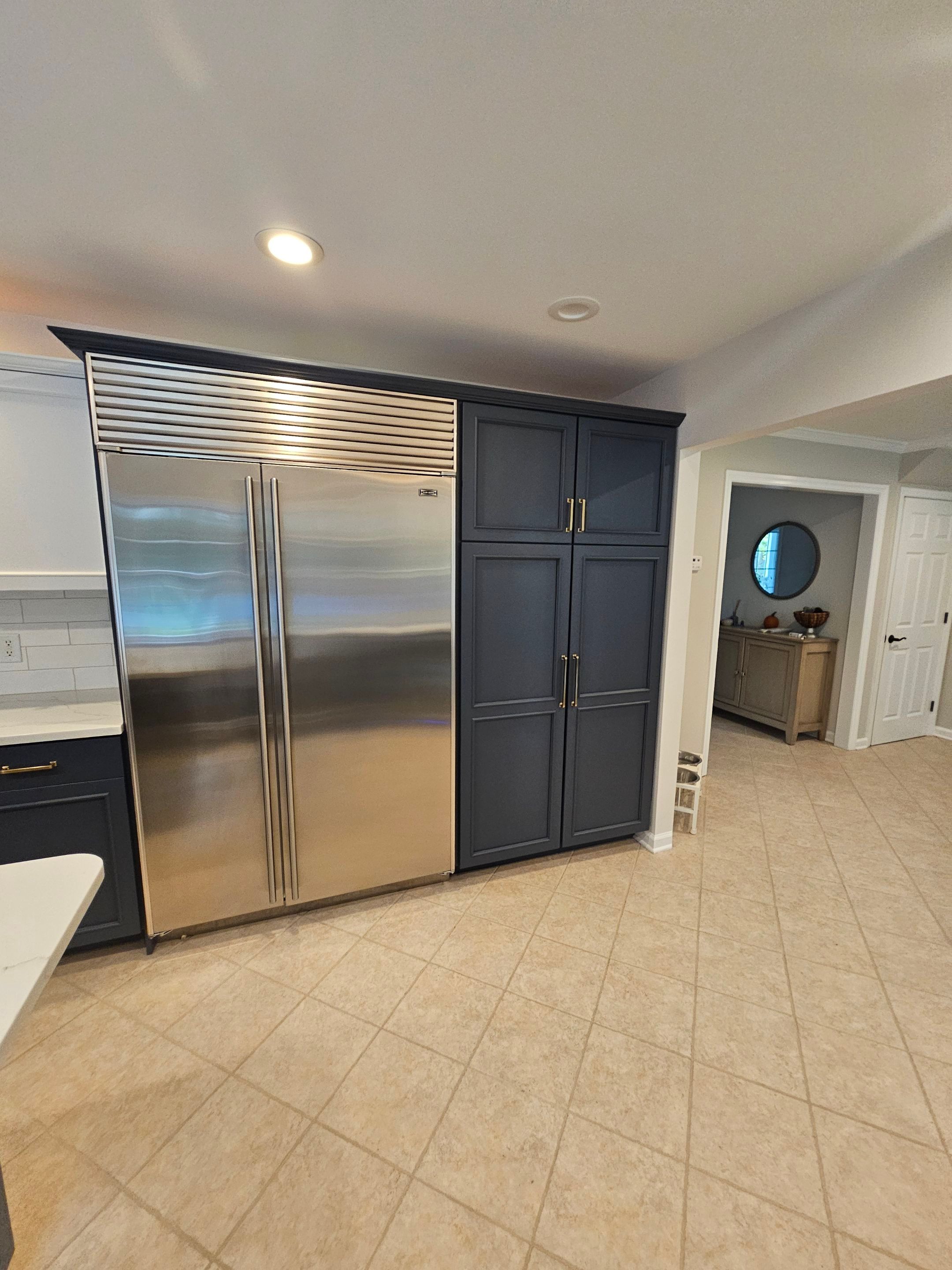 Chic Kitchen Cabinet Refinishing Project by Spectrum Painting, LLC