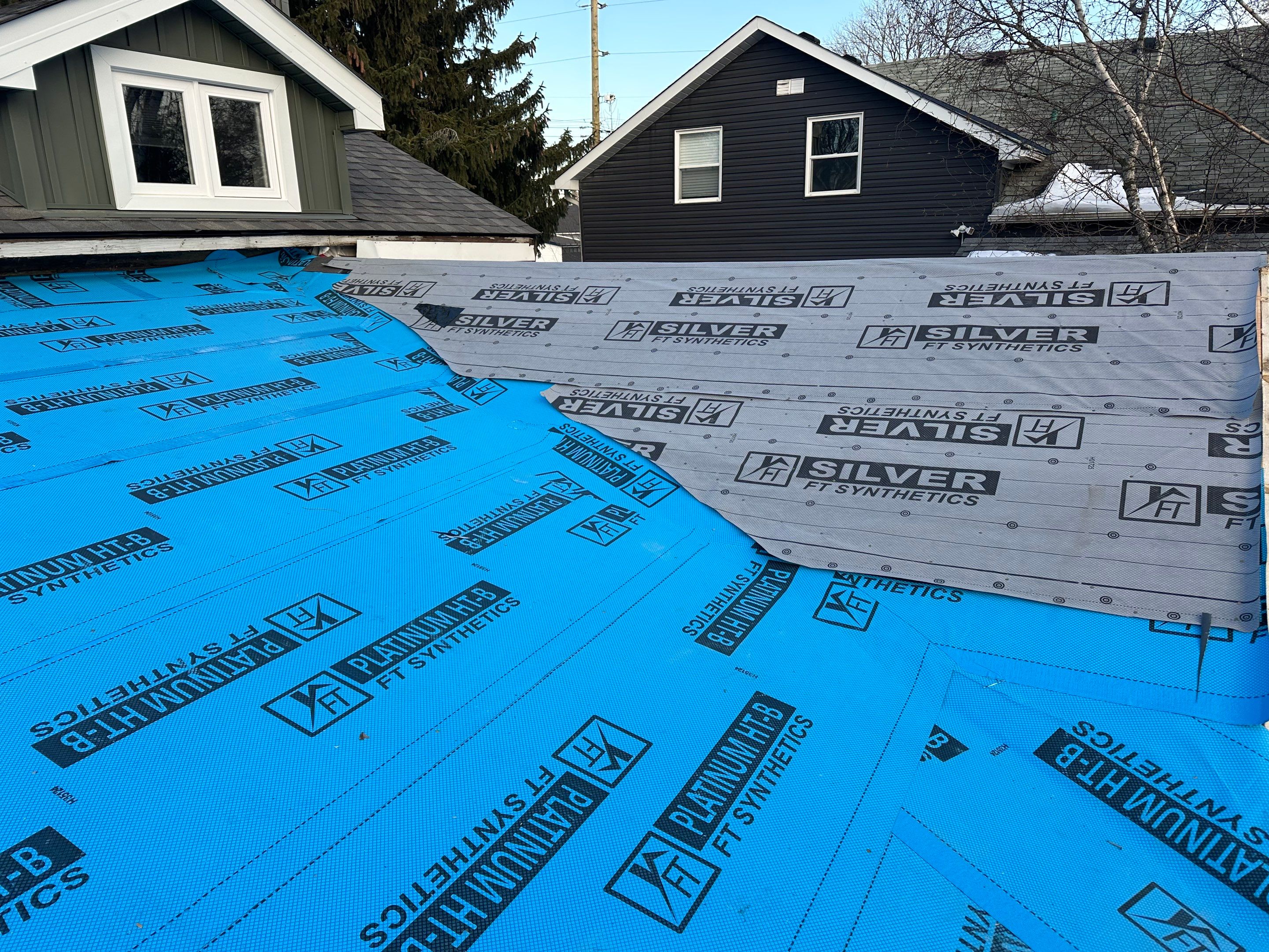 Project in Hamilton by The Roofing Crew