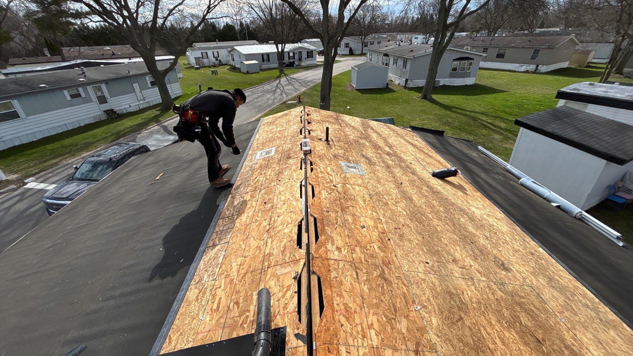 Roof Replacement using Owens Corning Sierra Gray by 180 Contractors