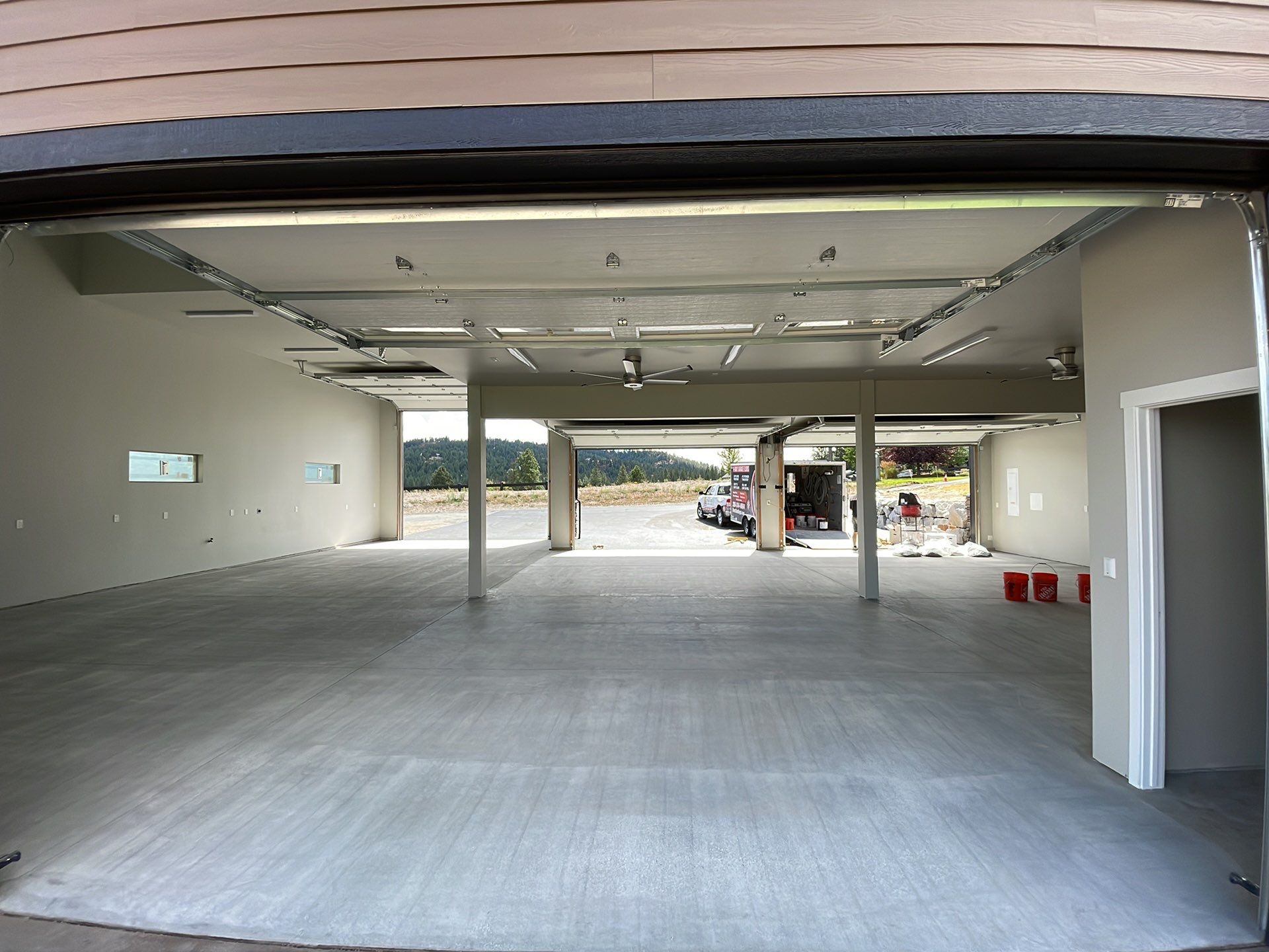 Garage Transformation using Domino by Croc Coatings, LLC