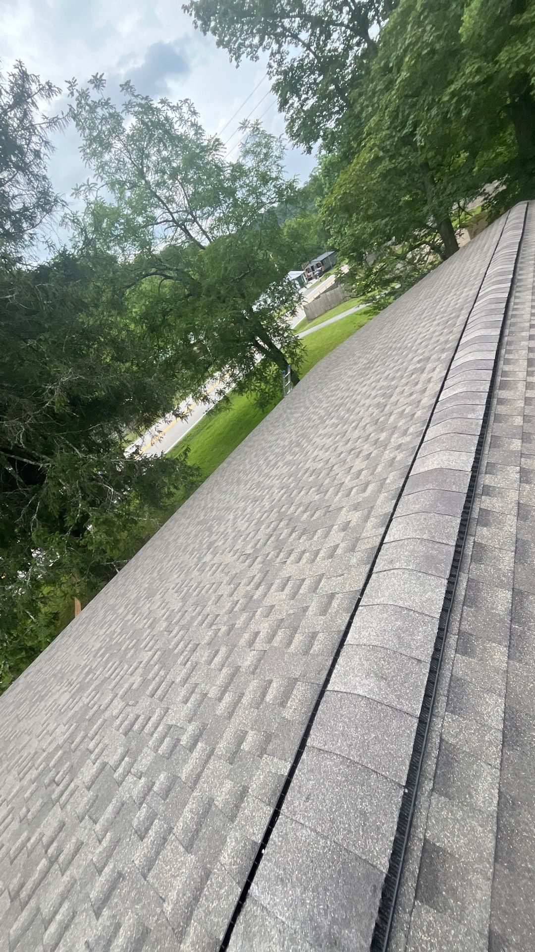 Residential Roofing Installation using GAF Timberline HDZ Weatherer Wood by Rainstoppers Roofing