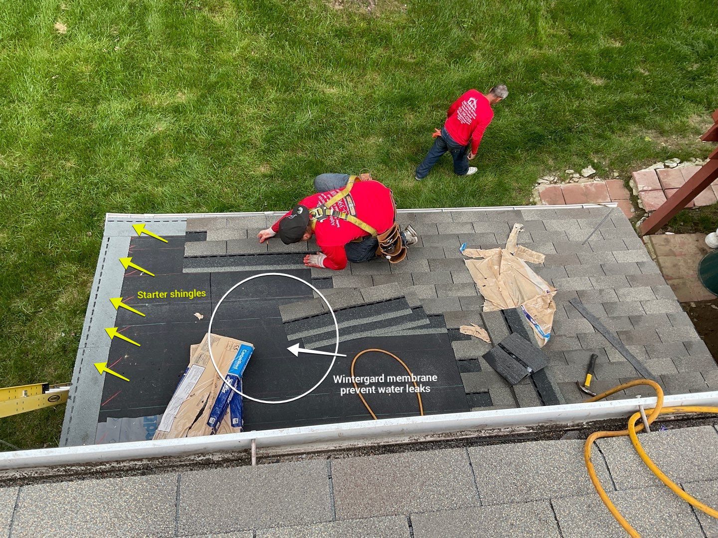 Residential Roofing Installation using CertainTeed Shingles by Alpha Design Services