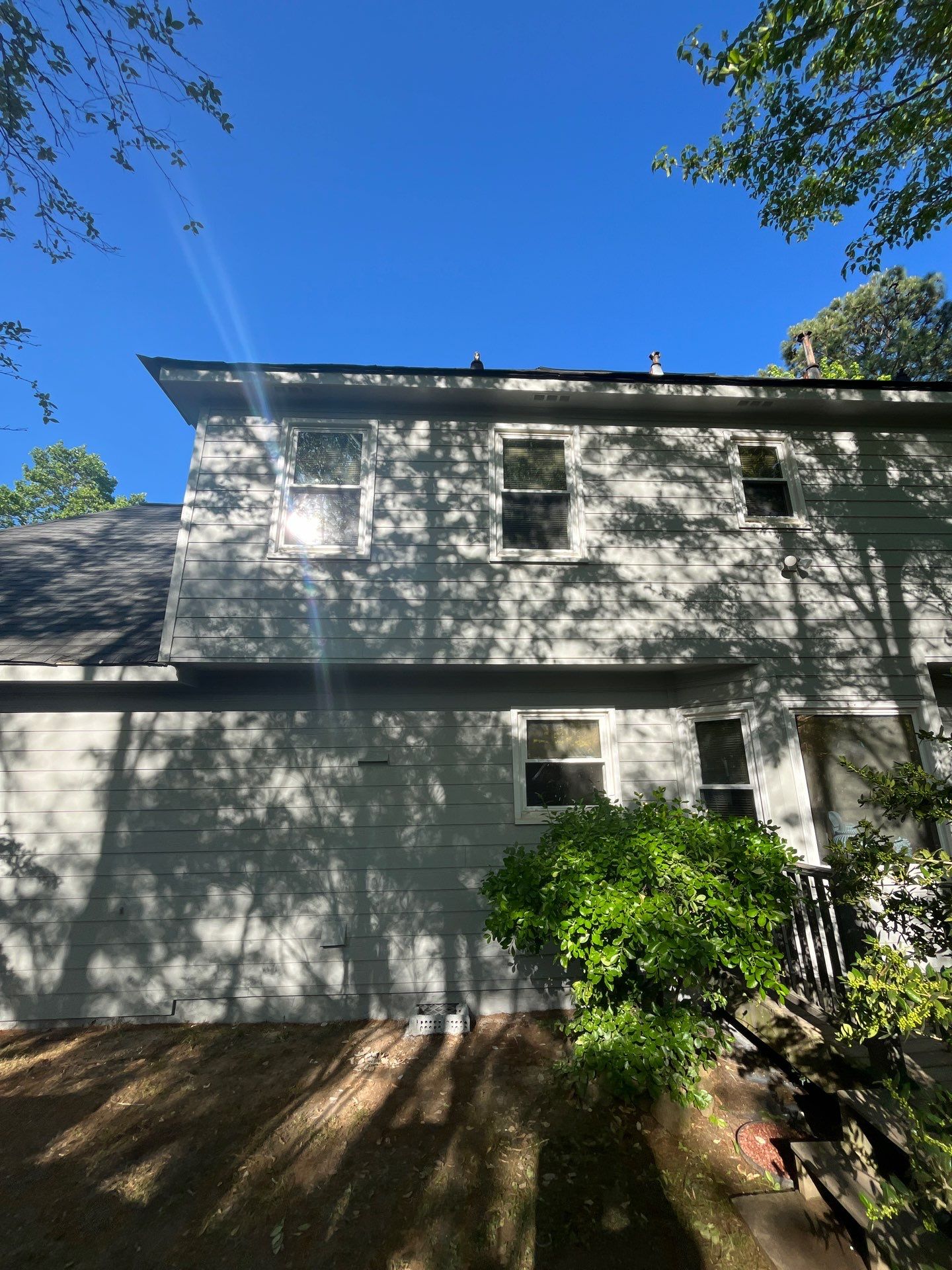 Rotten Wood, Siding, Fascia, and Gutter Replacement with Exterior Painting in Lawrenceville, GA by Nelson Exteriors