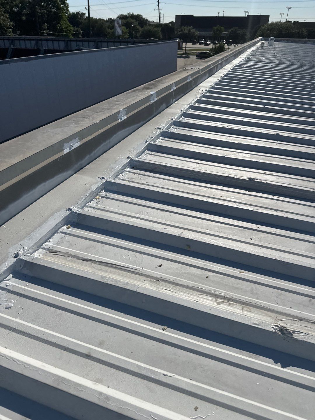 Commercial Roofing Repair using Metal by Roof Repair Company
