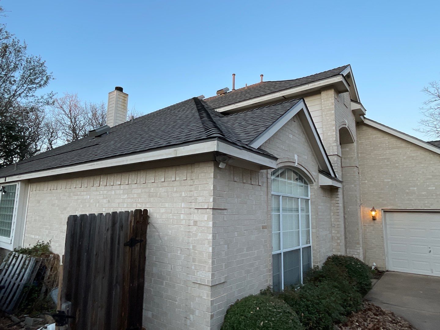 Full Exterior Remodel (Roofing, painting, Gutters) & Interior Damage Repair & Painting by First United Roofing & Construction