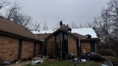 Turtle Shell gutter protection installation in West Chicago, IL 60185, photograph 66