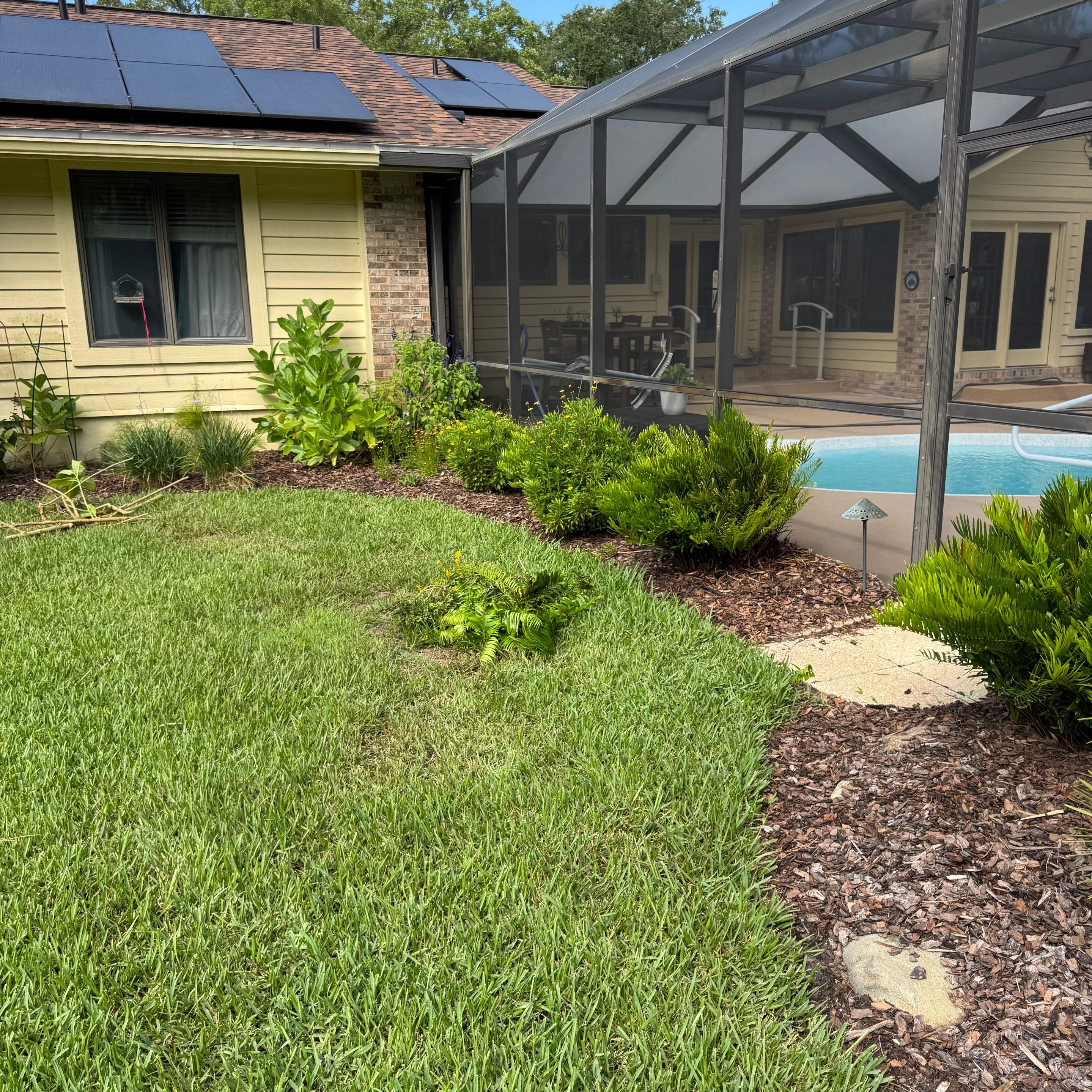 Deerwood Resident | Pine Bark Install & Clean-Up by ProGreen Services