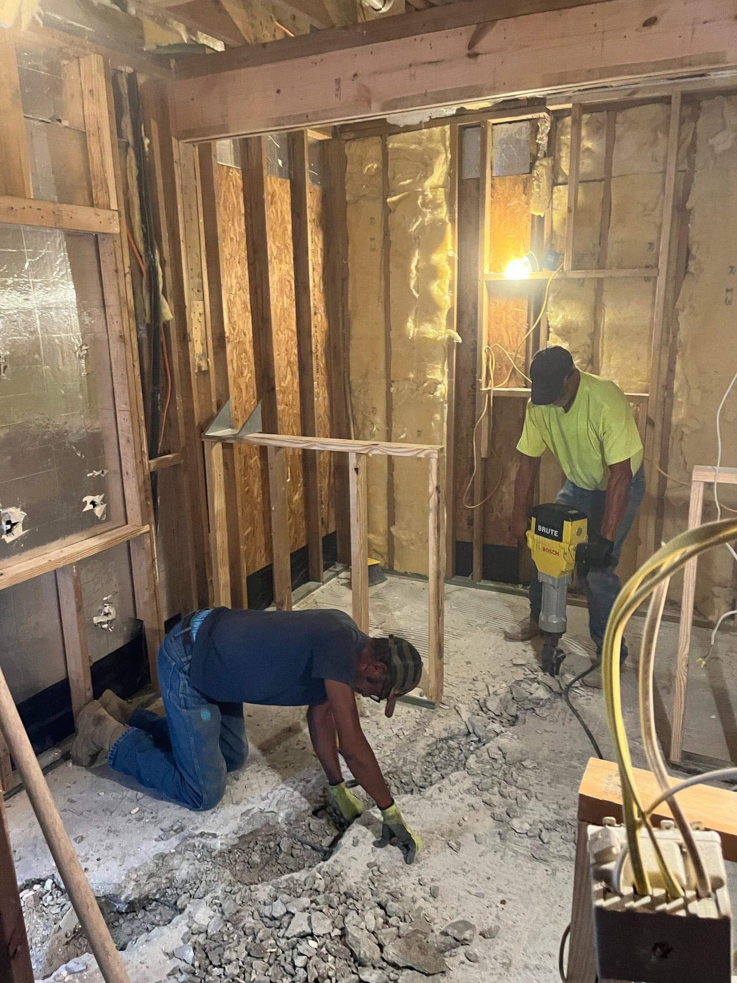 Restroom Remodled -Project in Coldspring, TX by Harden Enterprise Services LLC