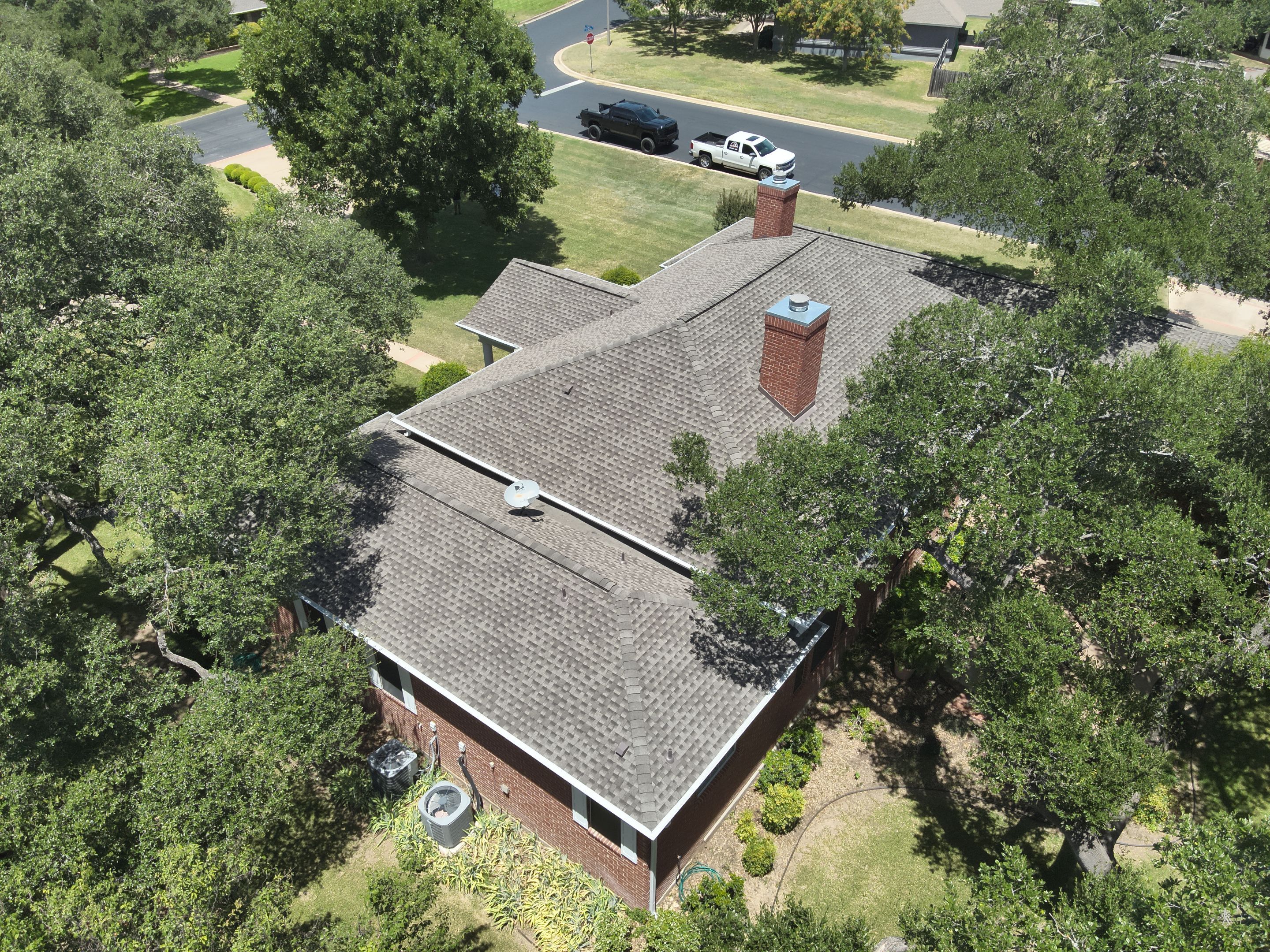 Residential Roof Replacement using GAF - HDZ - Weathered Wood by Action Exteriors