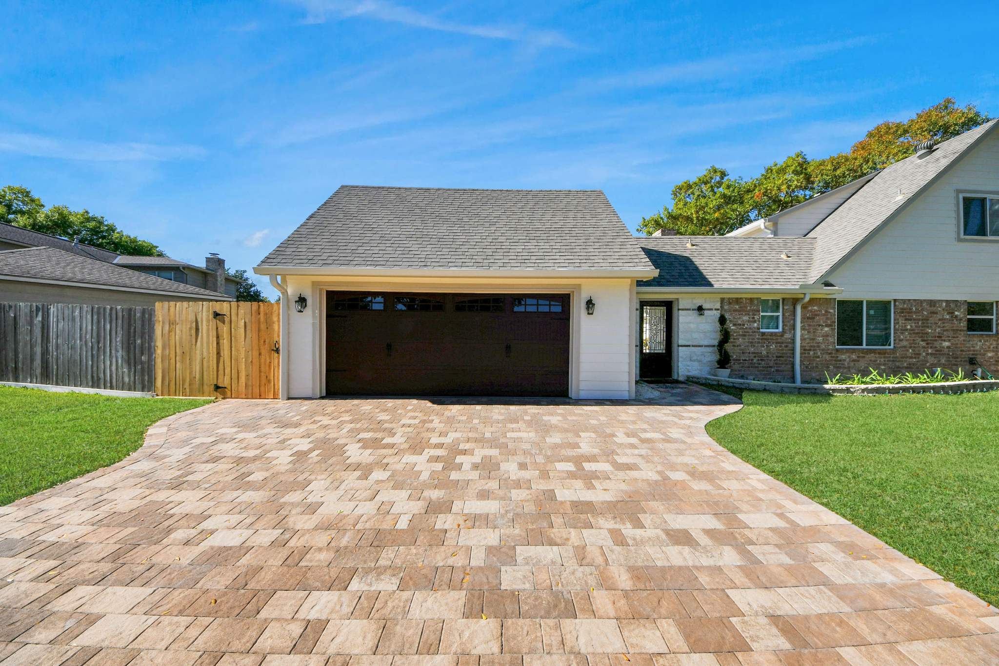 Exterior Home Makeover — Designed to Last by Texas Urban Elements
